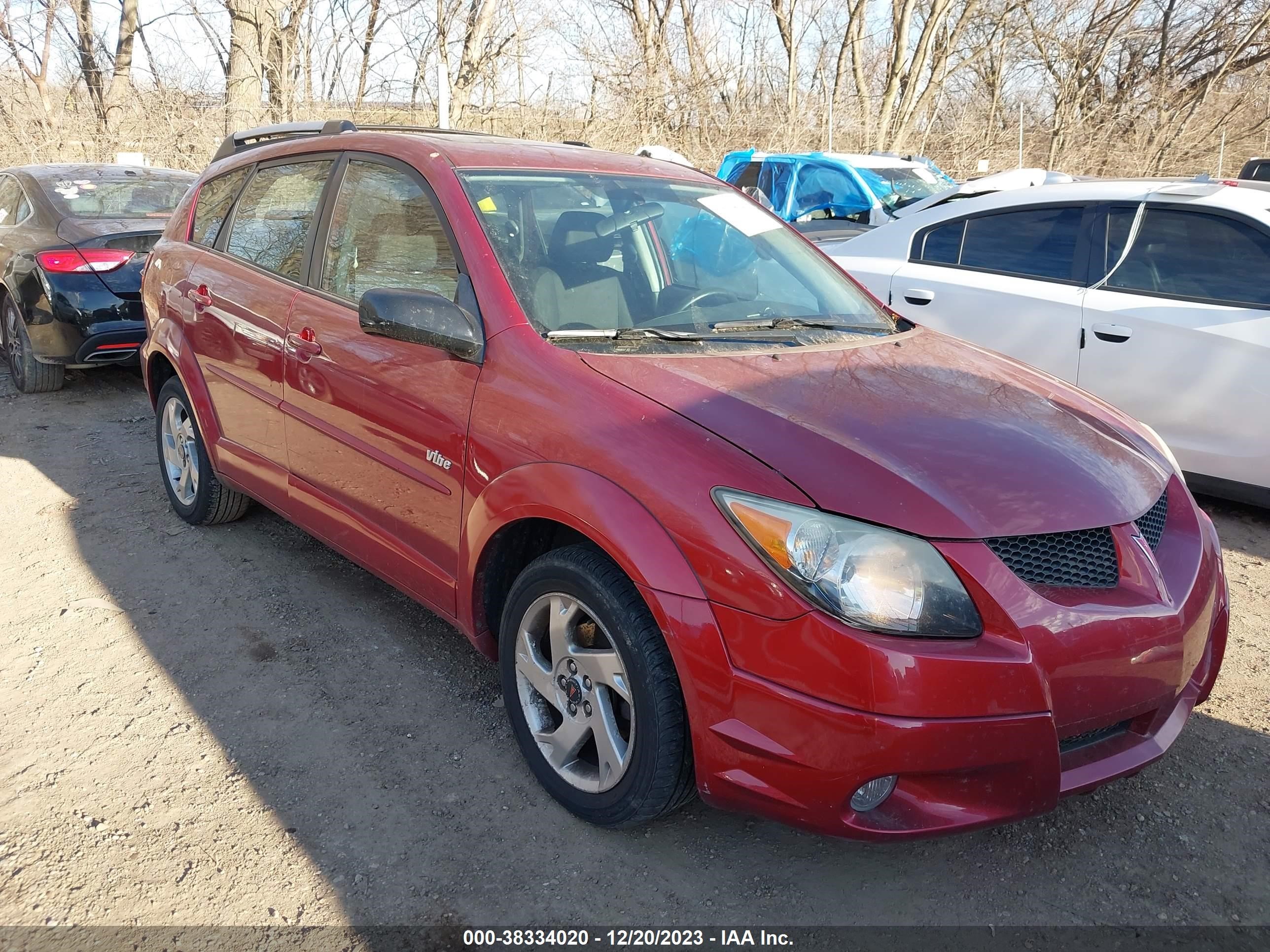 PONTIAC VIBE 2003 5y2sl62873z458608