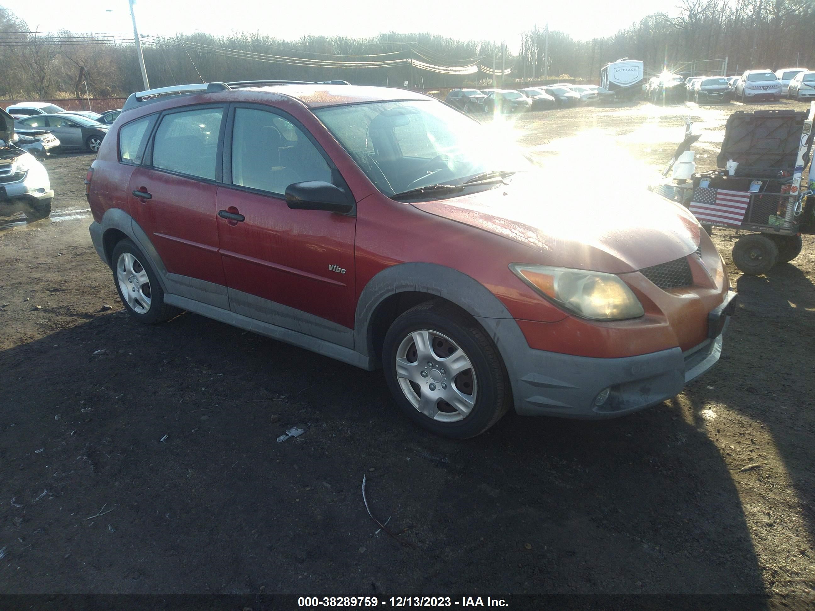 PONTIAC VIBE 2004 5y2sl62874z425108