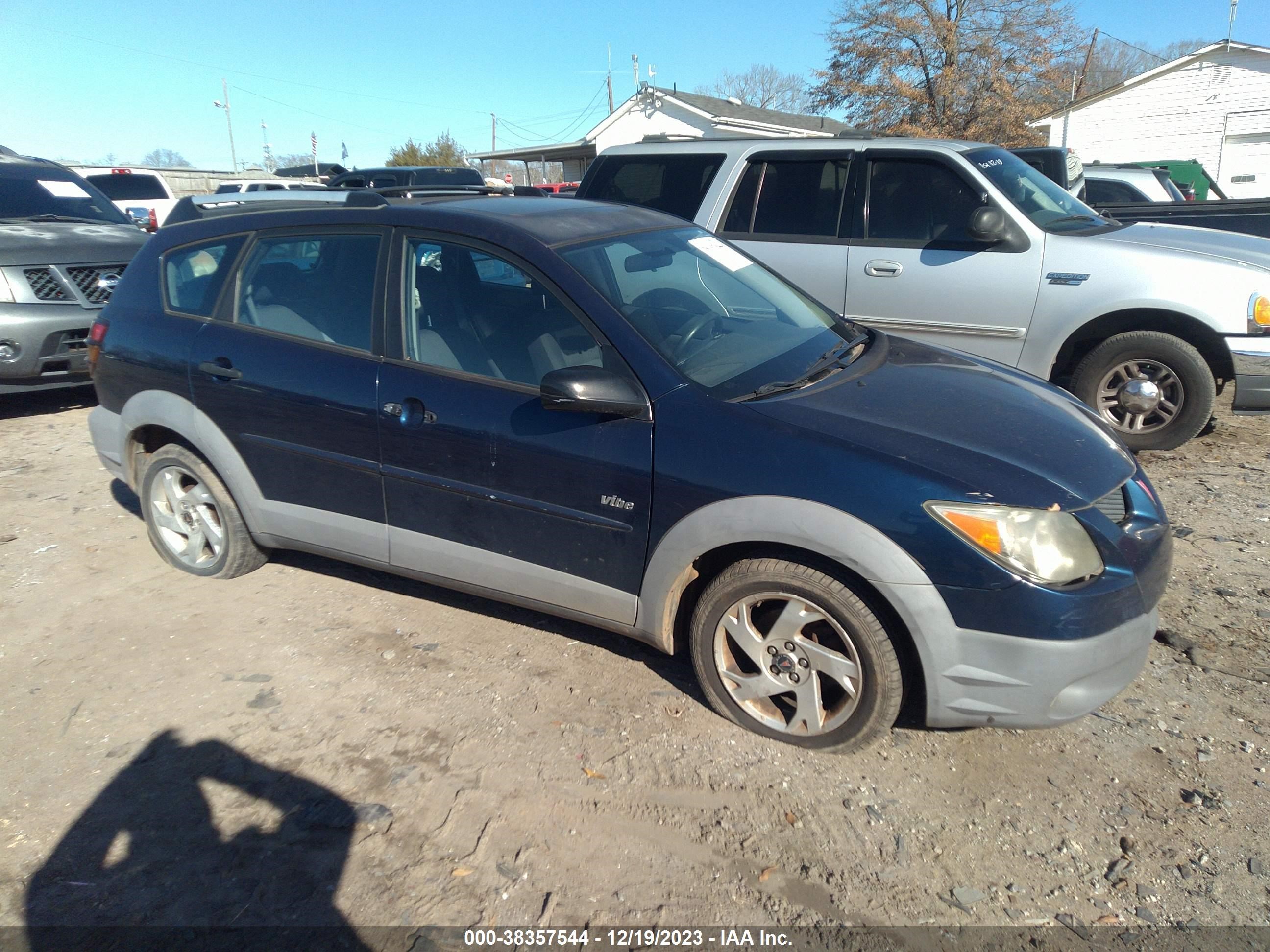 PONTIAC VIBE 2003 5y2sl62883z426668