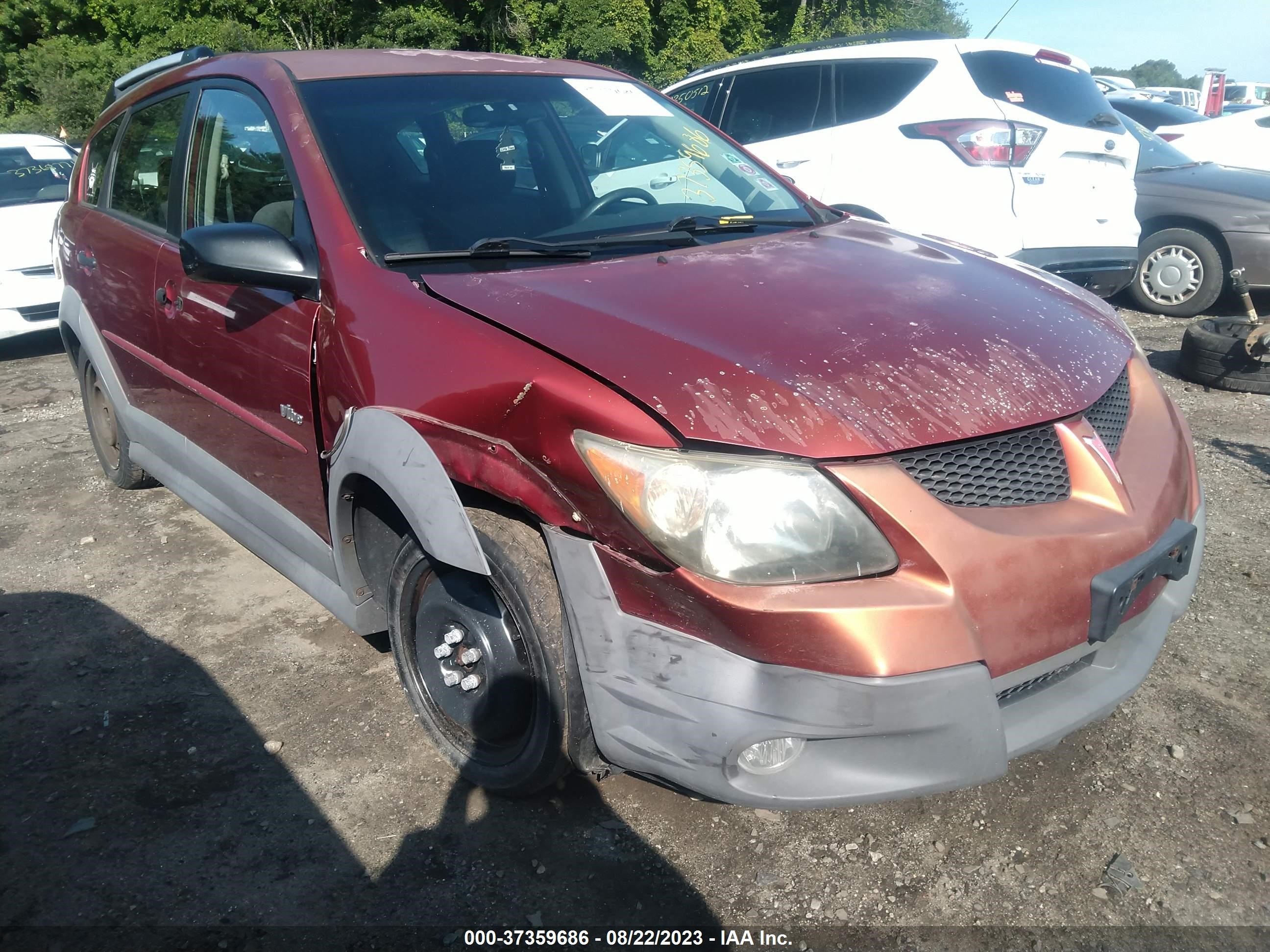 PONTIAC VIBE 2004 5y2sl62894z412005