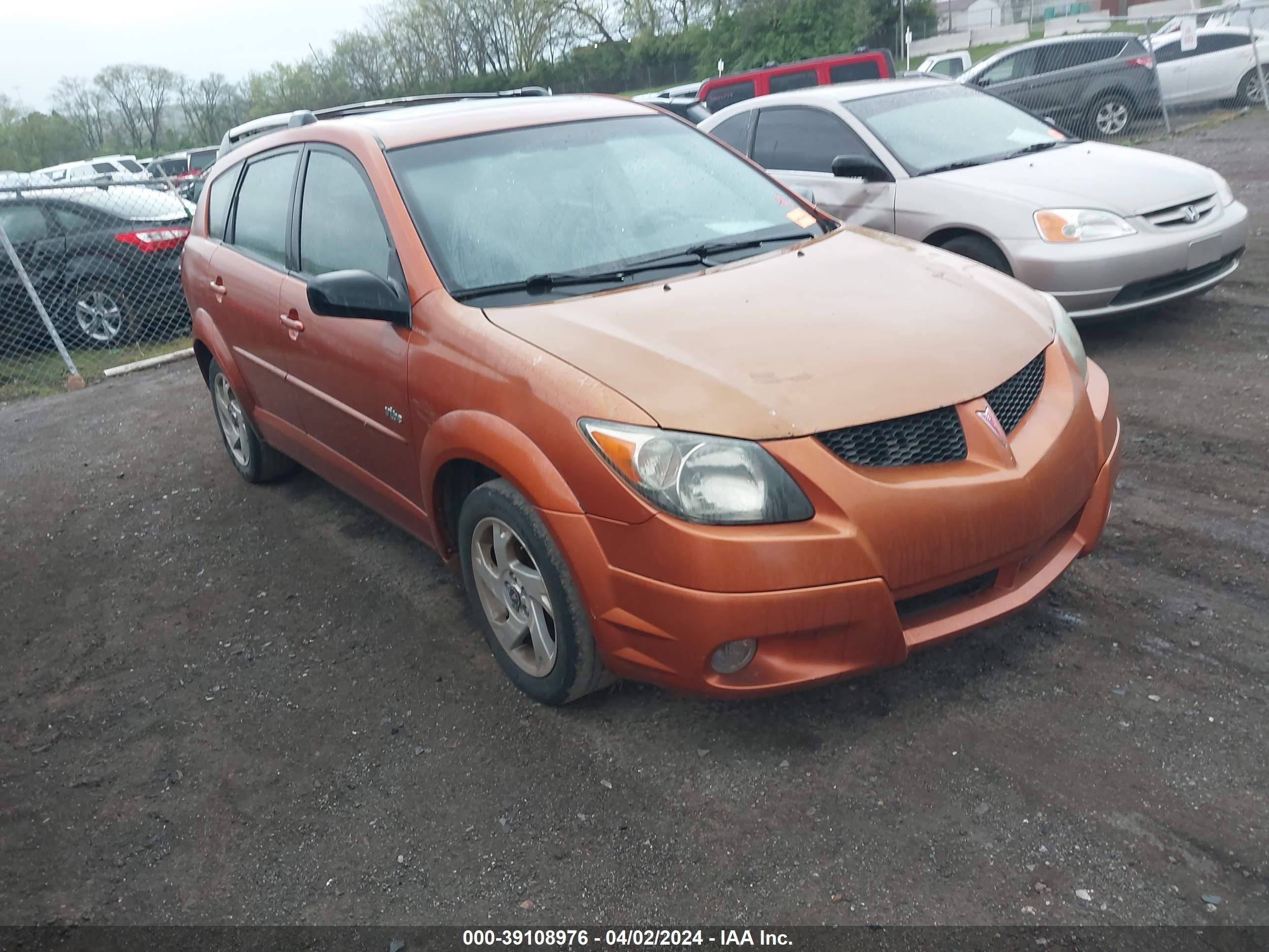 PONTIAC VIBE 2004 5y2sl62894z433534