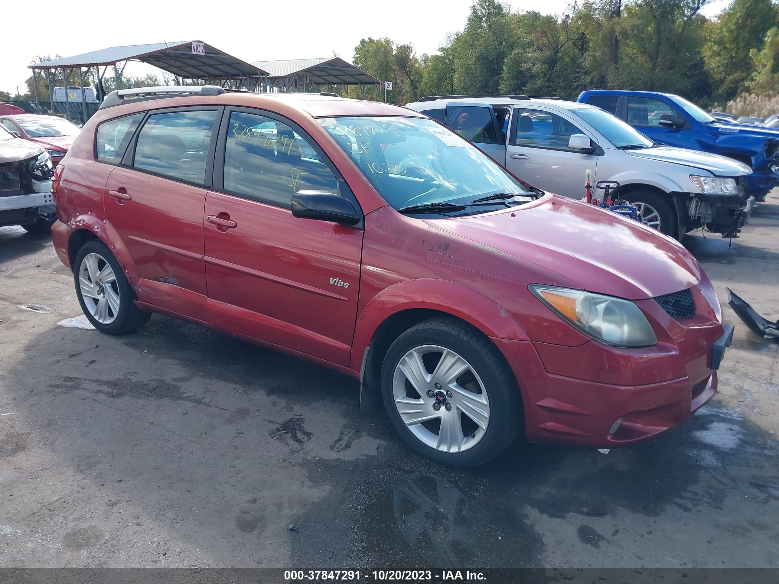 PONTIAC VIBE 2004 5y2sl62894z467313