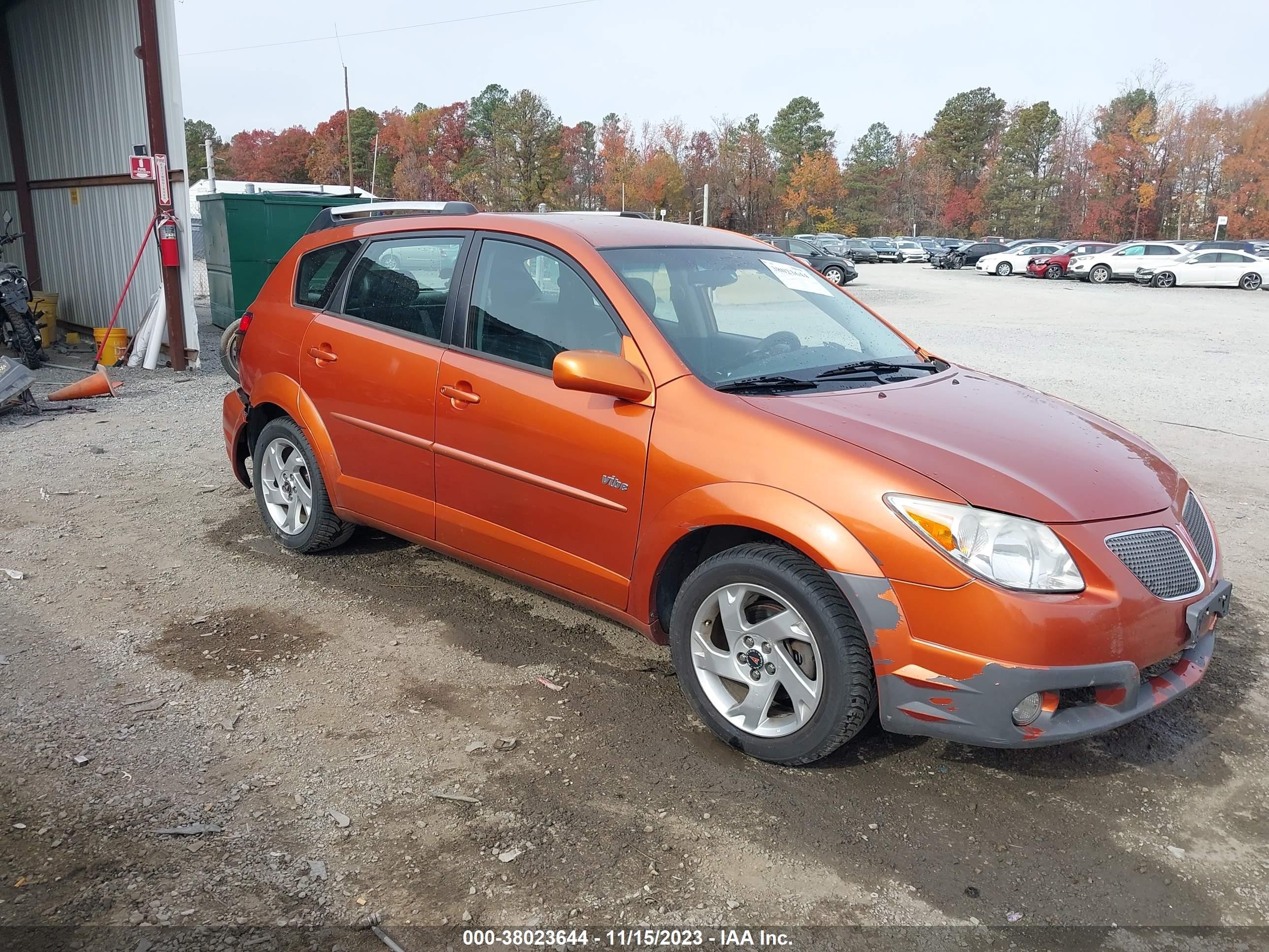 PONTIAC VIBE 2005 5y2sl63805z447371