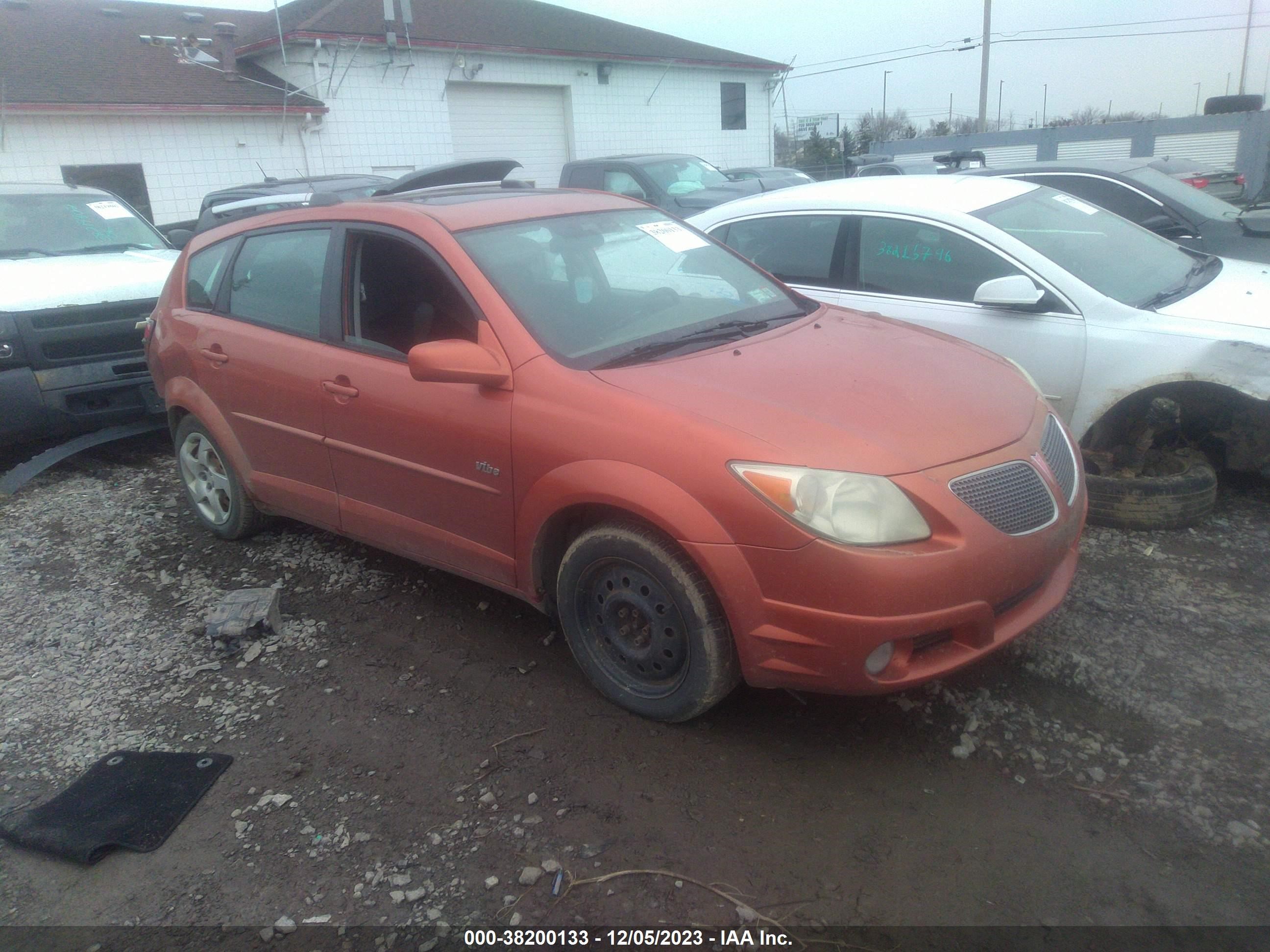 PONTIAC VIBE 2005 5y2sl63815z408952