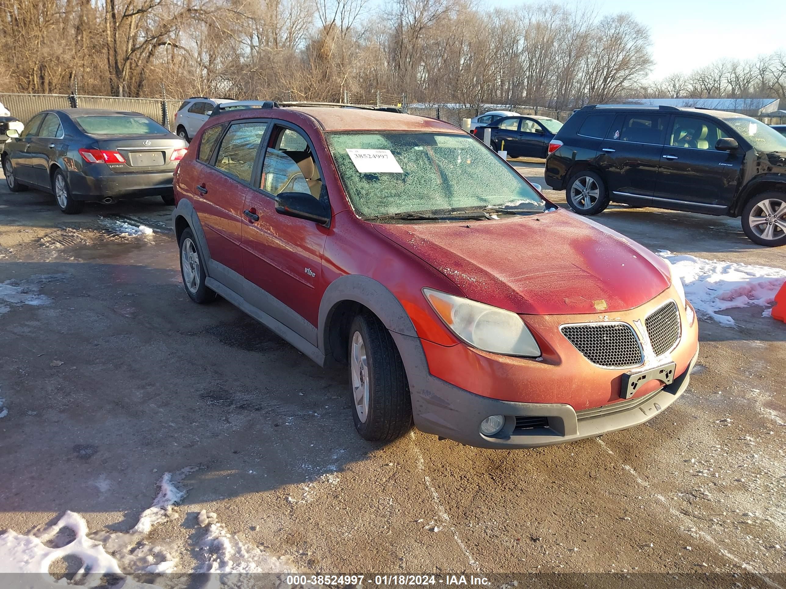 PONTIAC VIBE 2005 5y2sl63815z476474