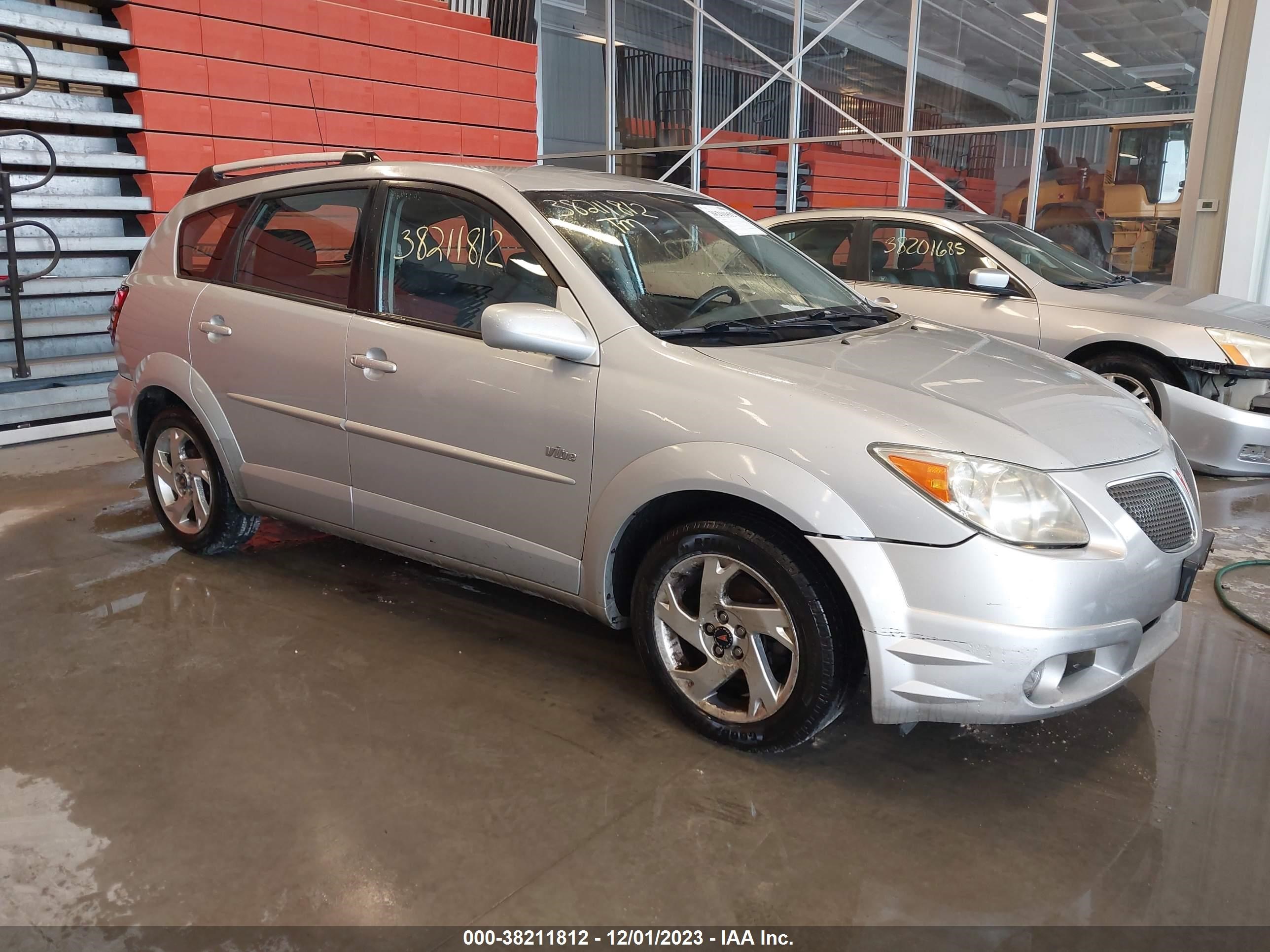 PONTIAC VIBE 2005 5y2sl63835z405874