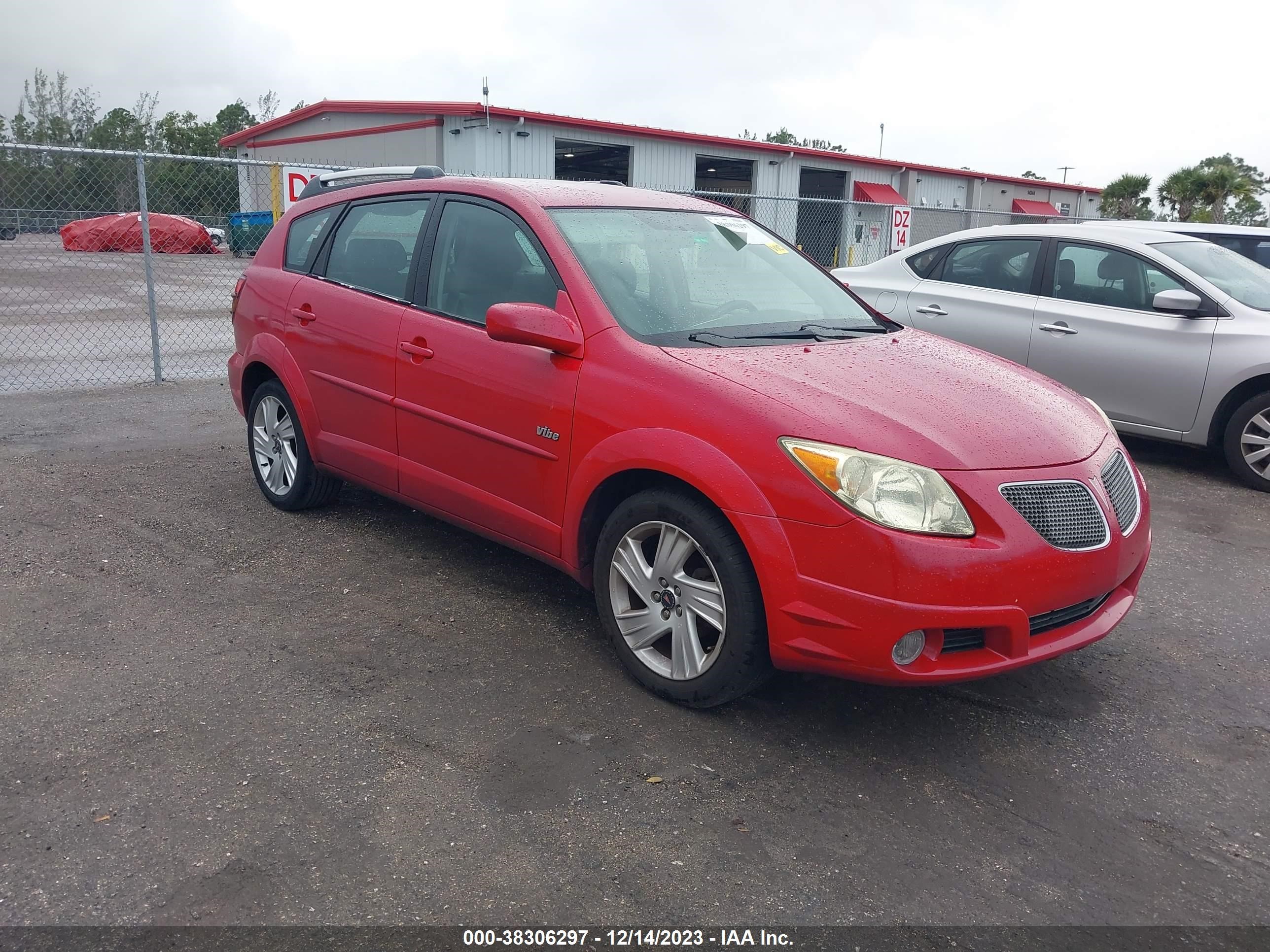 PONTIAC VIBE 2005 5y2sl63835z409438