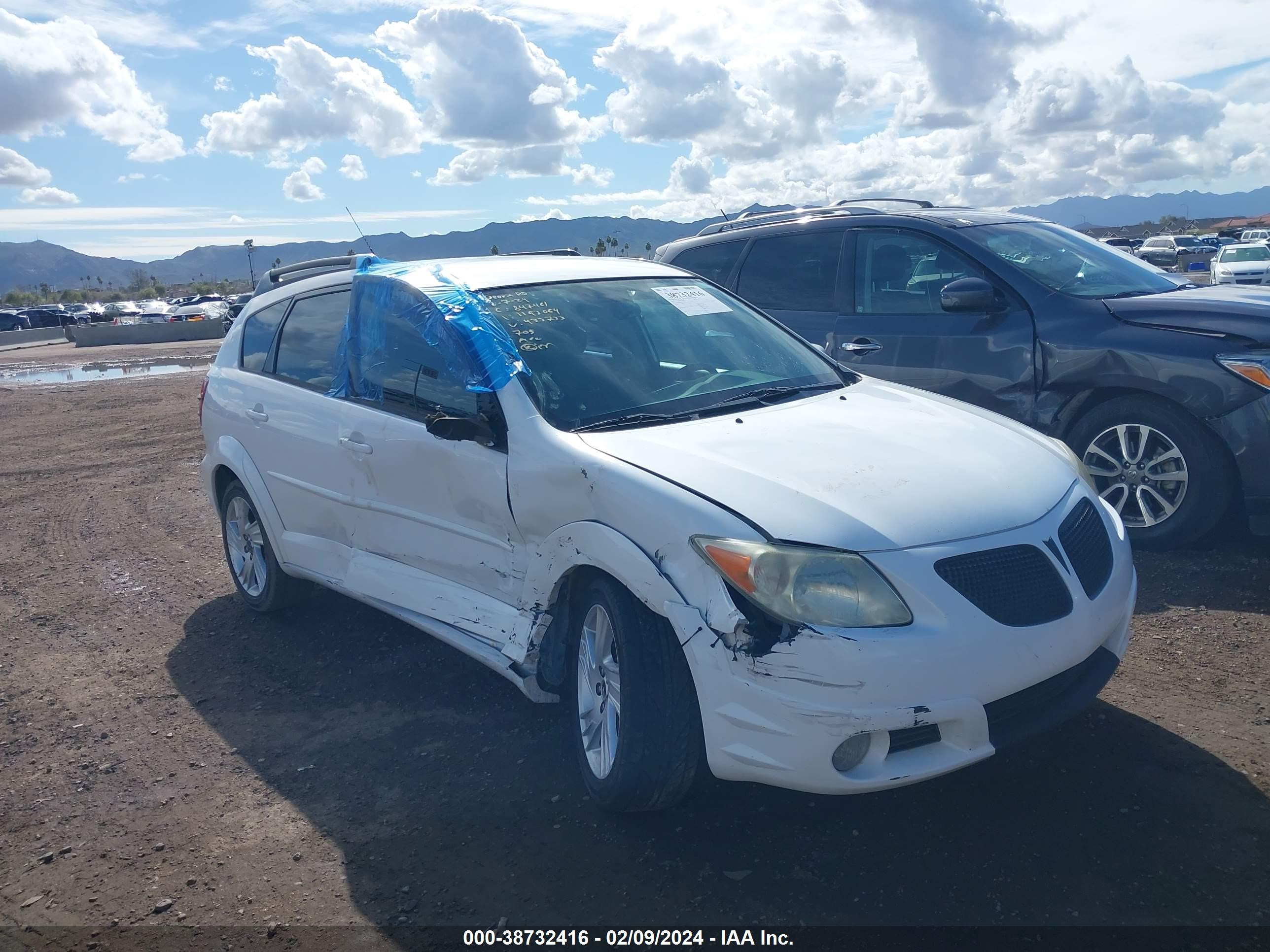 PONTIAC VIBE 2005 5y2sl63845z433733