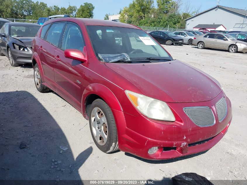 PONTIAC VIBE 2005 5y2sl63865z409837