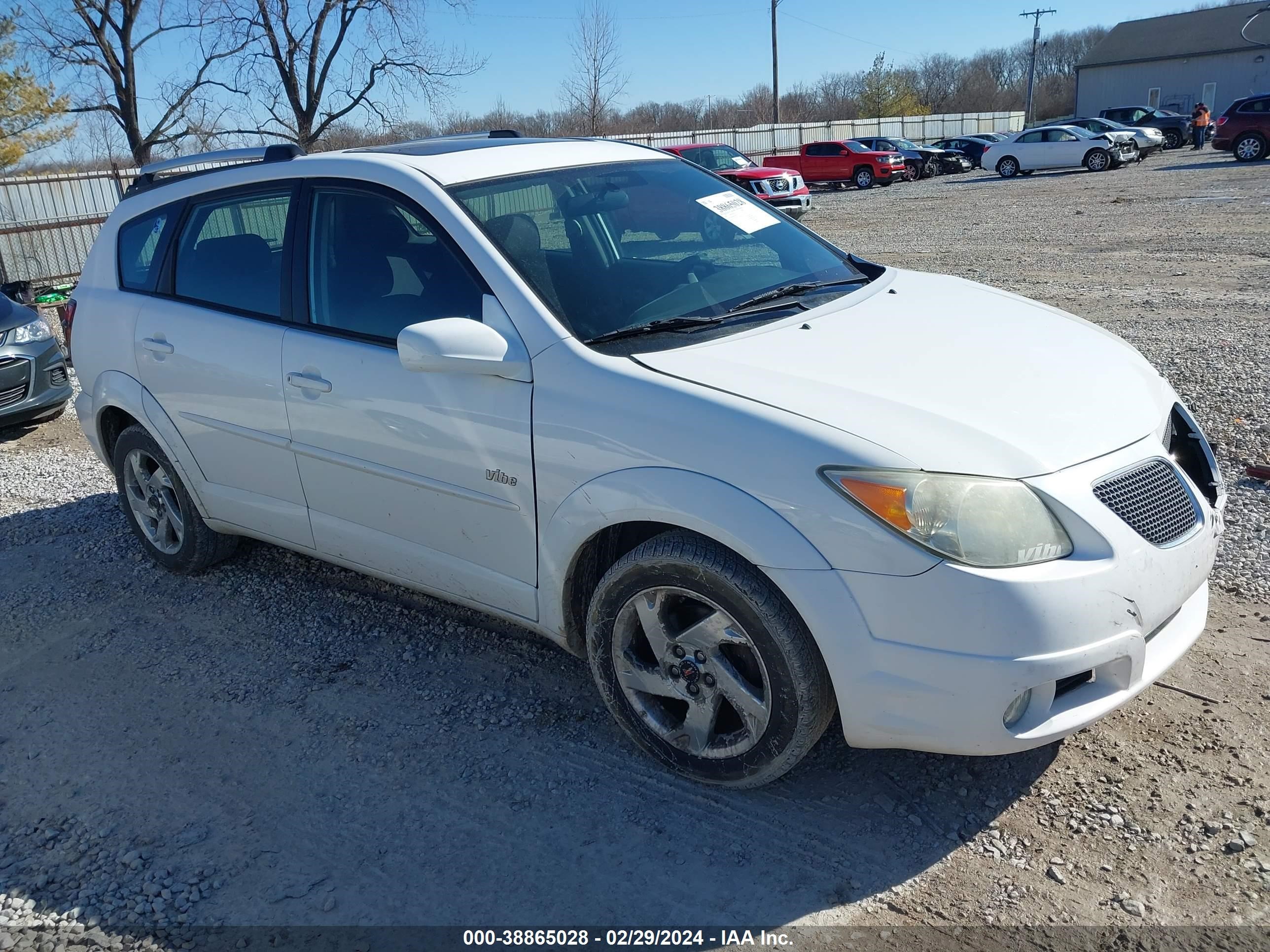 PONTIAC VIBE 2005 5y2sl63865z415797