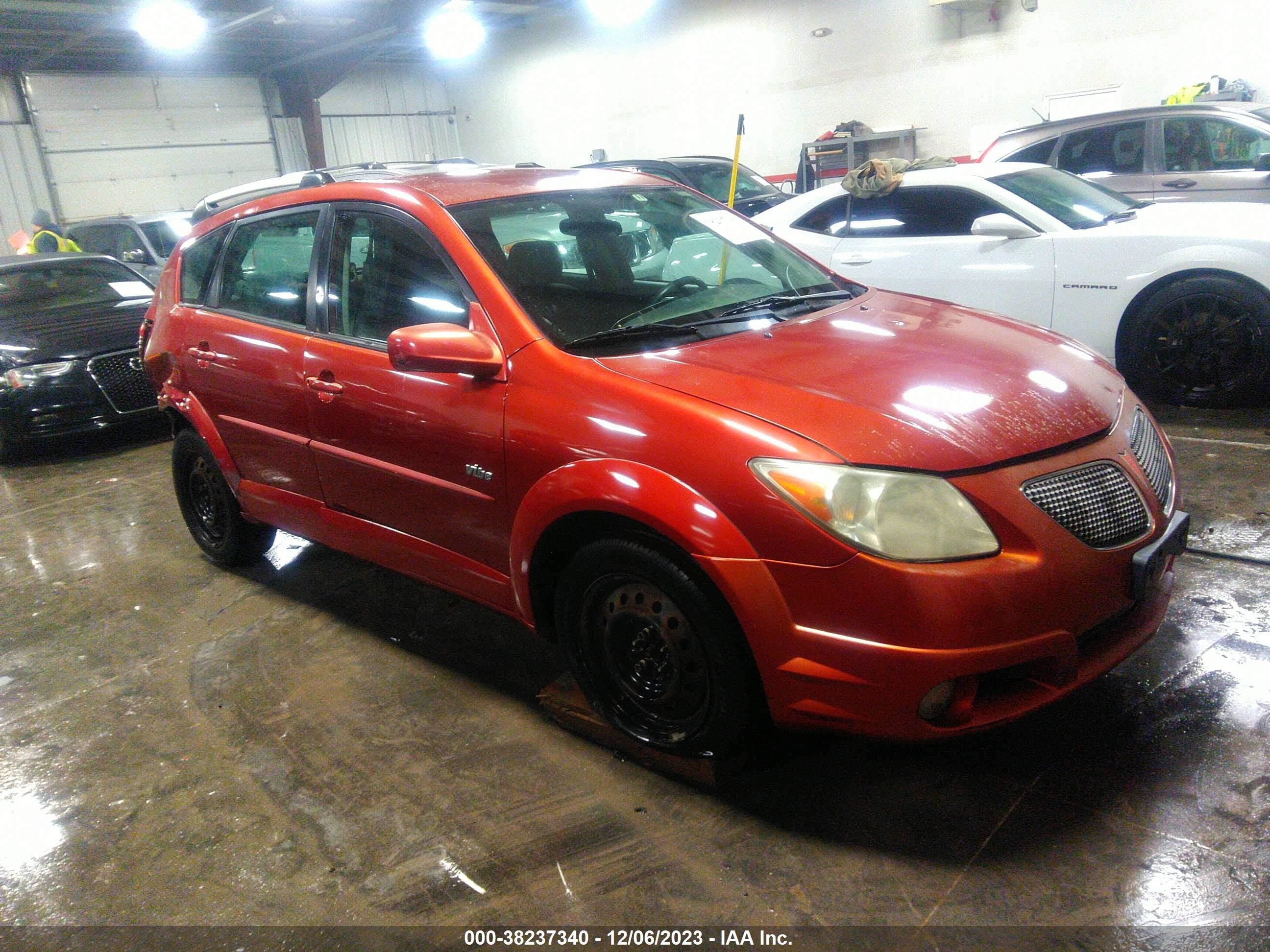 PONTIAC VIBE 2005 5y2sl63875z409054