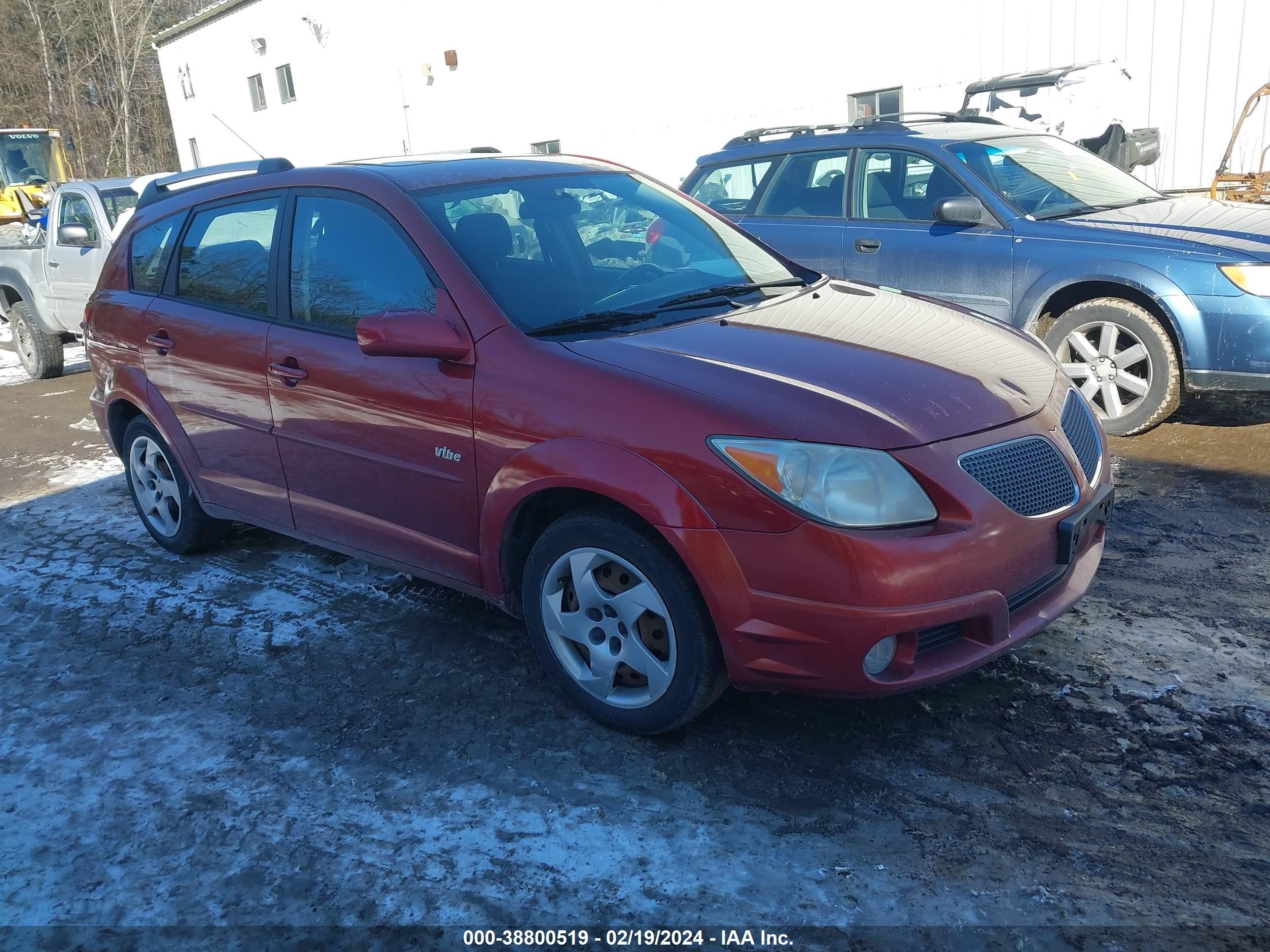 PONTIAC VIBE 2005 5y2sl63875z409880