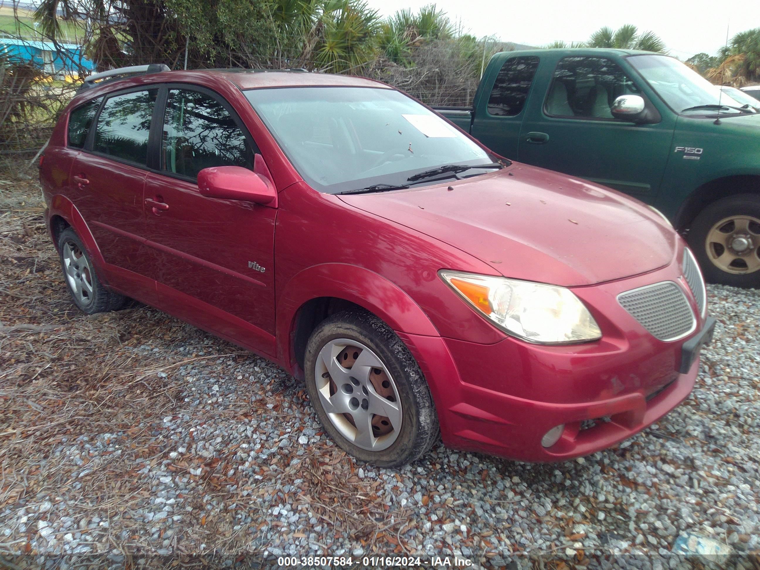 PONTIAC VIBE 2005 5y2sl63875z421737