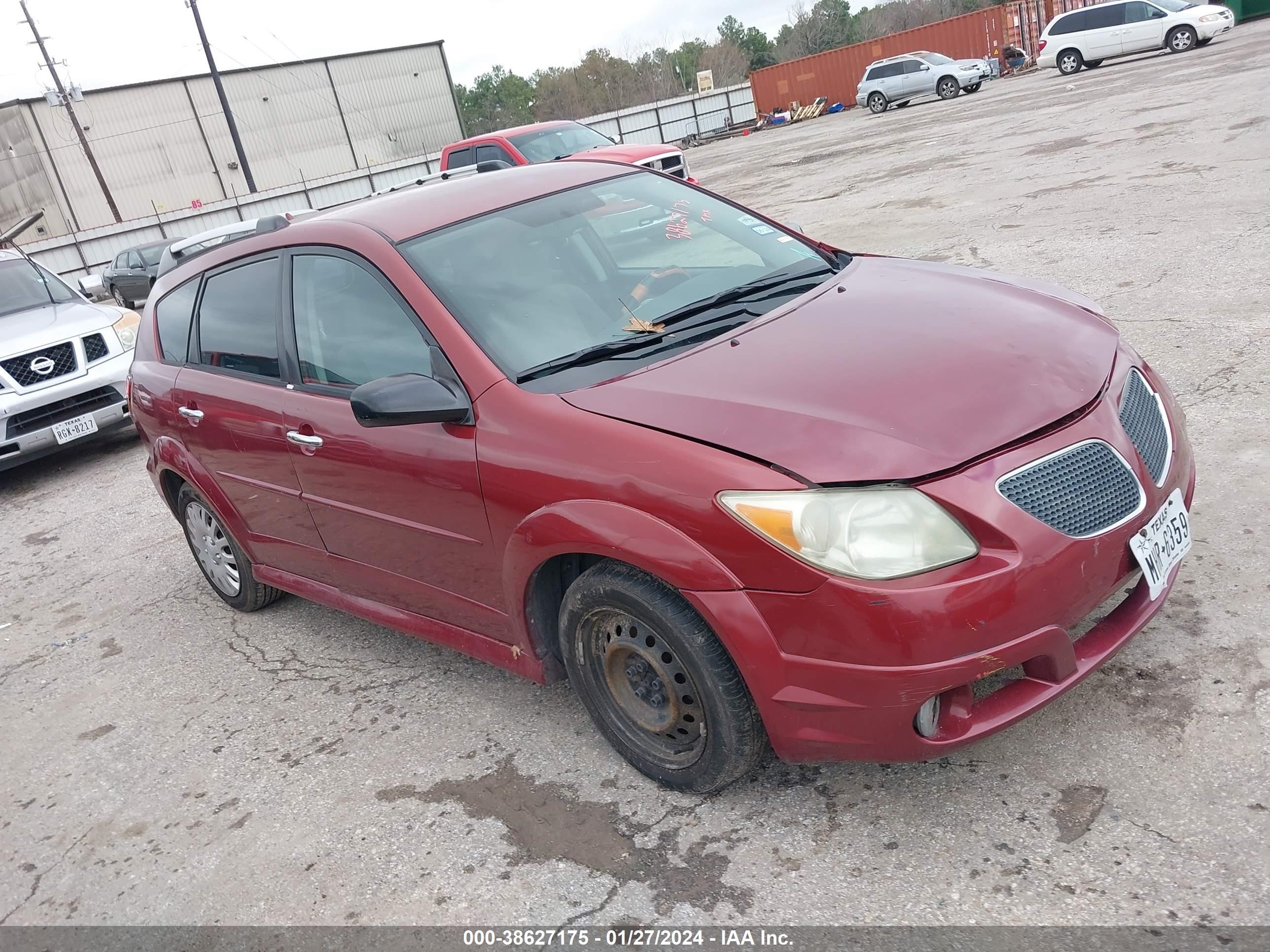 PONTIAC VIBE 2005 5y2sl63875z461610