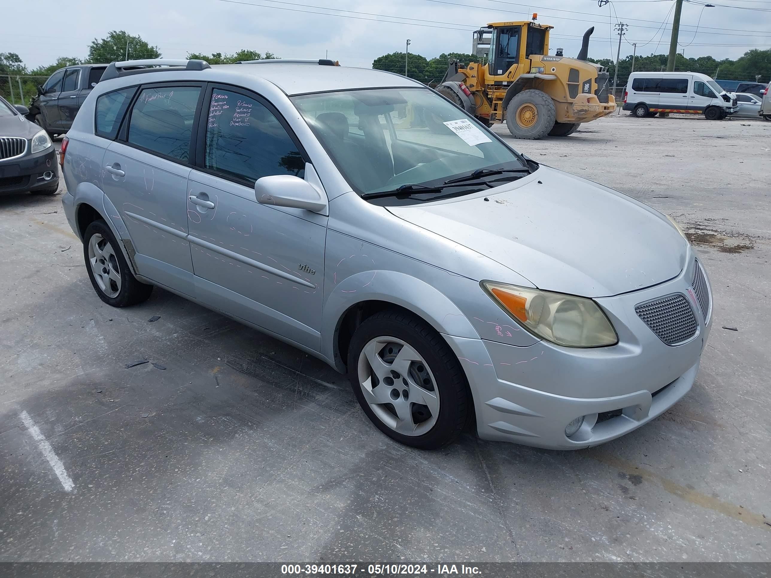 PONTIAC VIBE 2005 5y2sl63885z401979