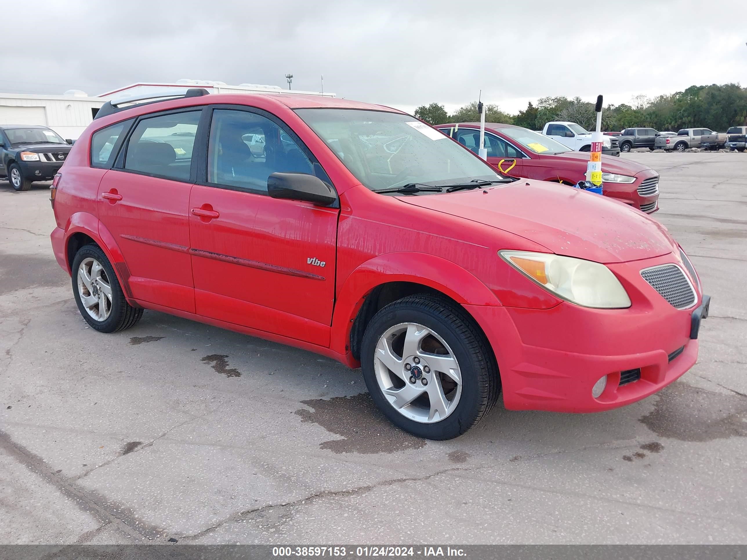 PONTIAC VIBE 2005 5y2sl63885z416837