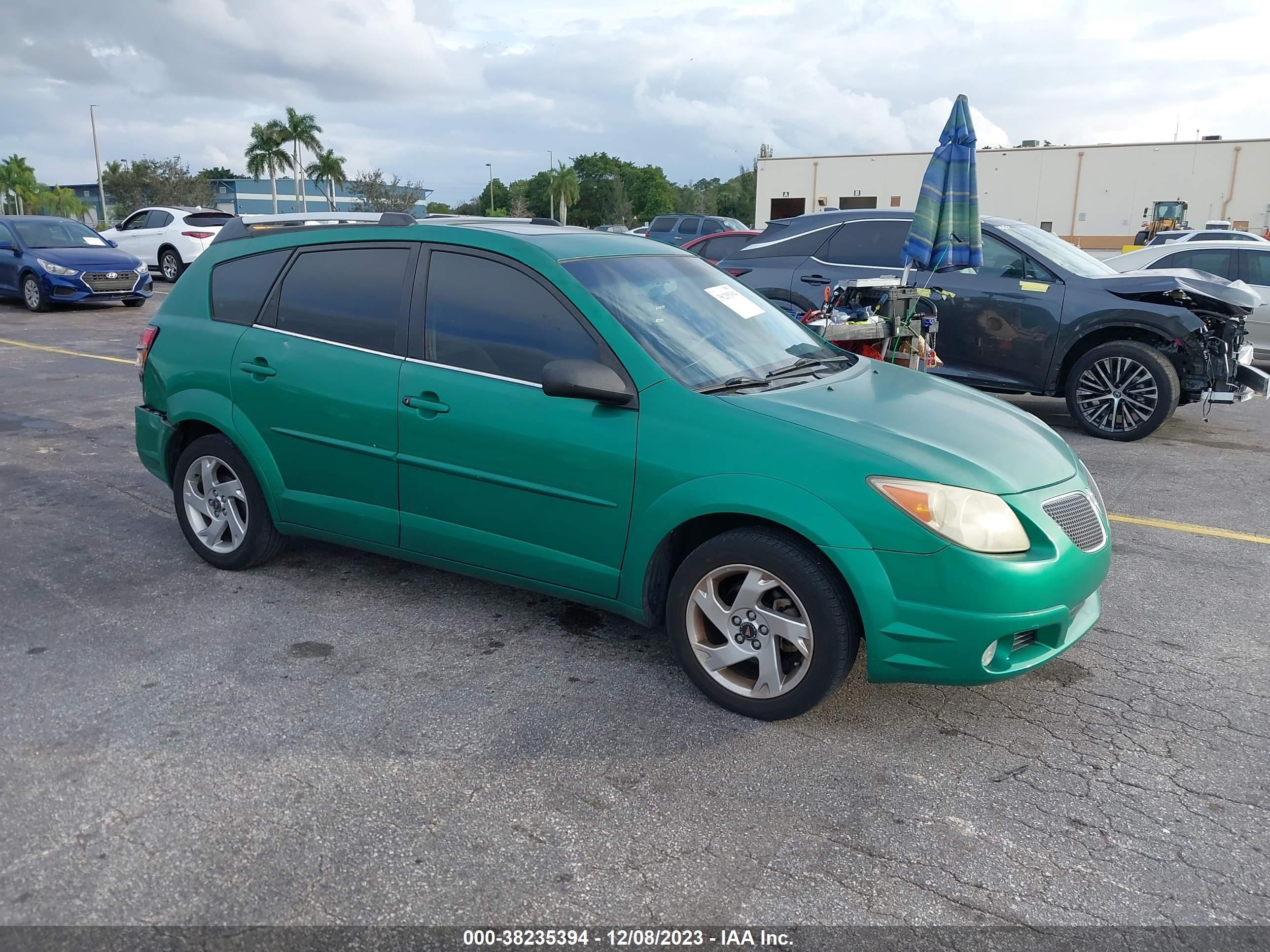 PONTIAC VIBE 2005 5y2sl63895z427121