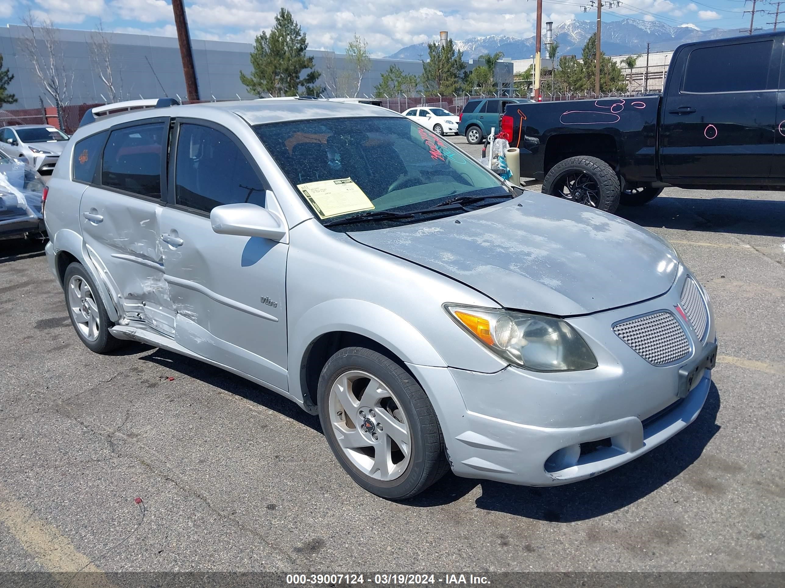 PONTIAC VIBE 2005 5y2sl638x5z428990