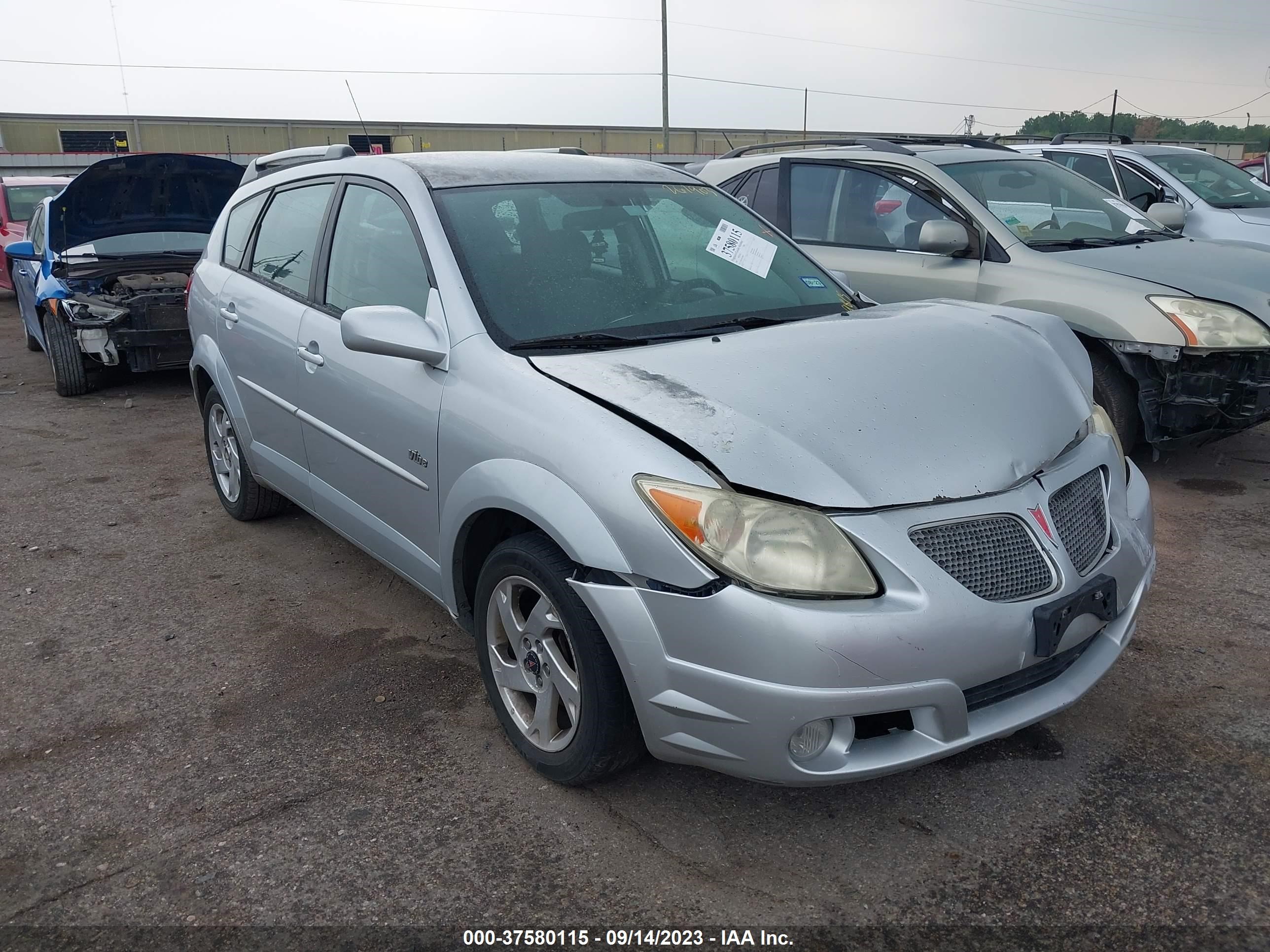 PONTIAC VIBE 2005 5y2sl638x5z439875