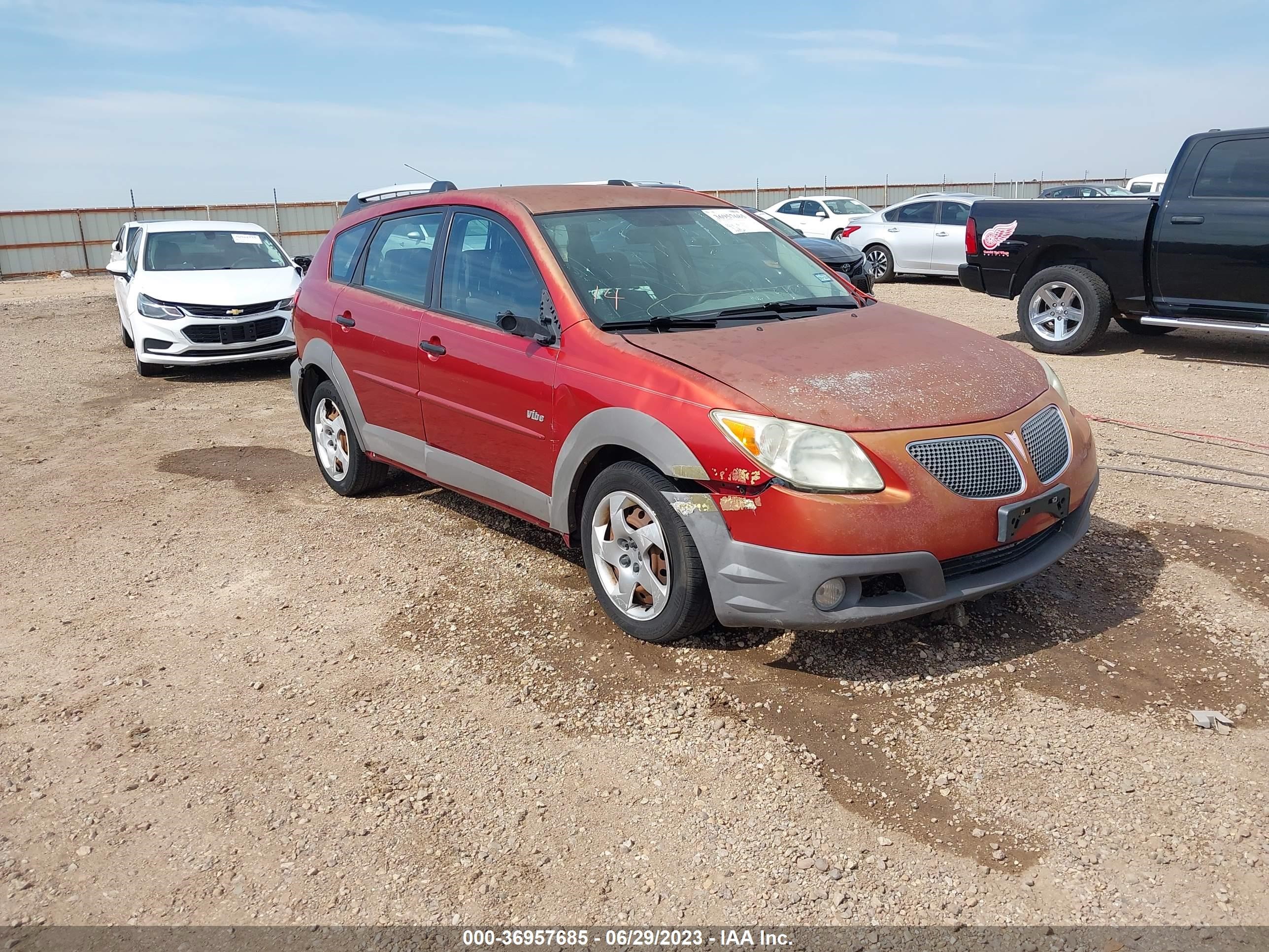 PONTIAC VIBE 2005 5y2sl638x5z478384