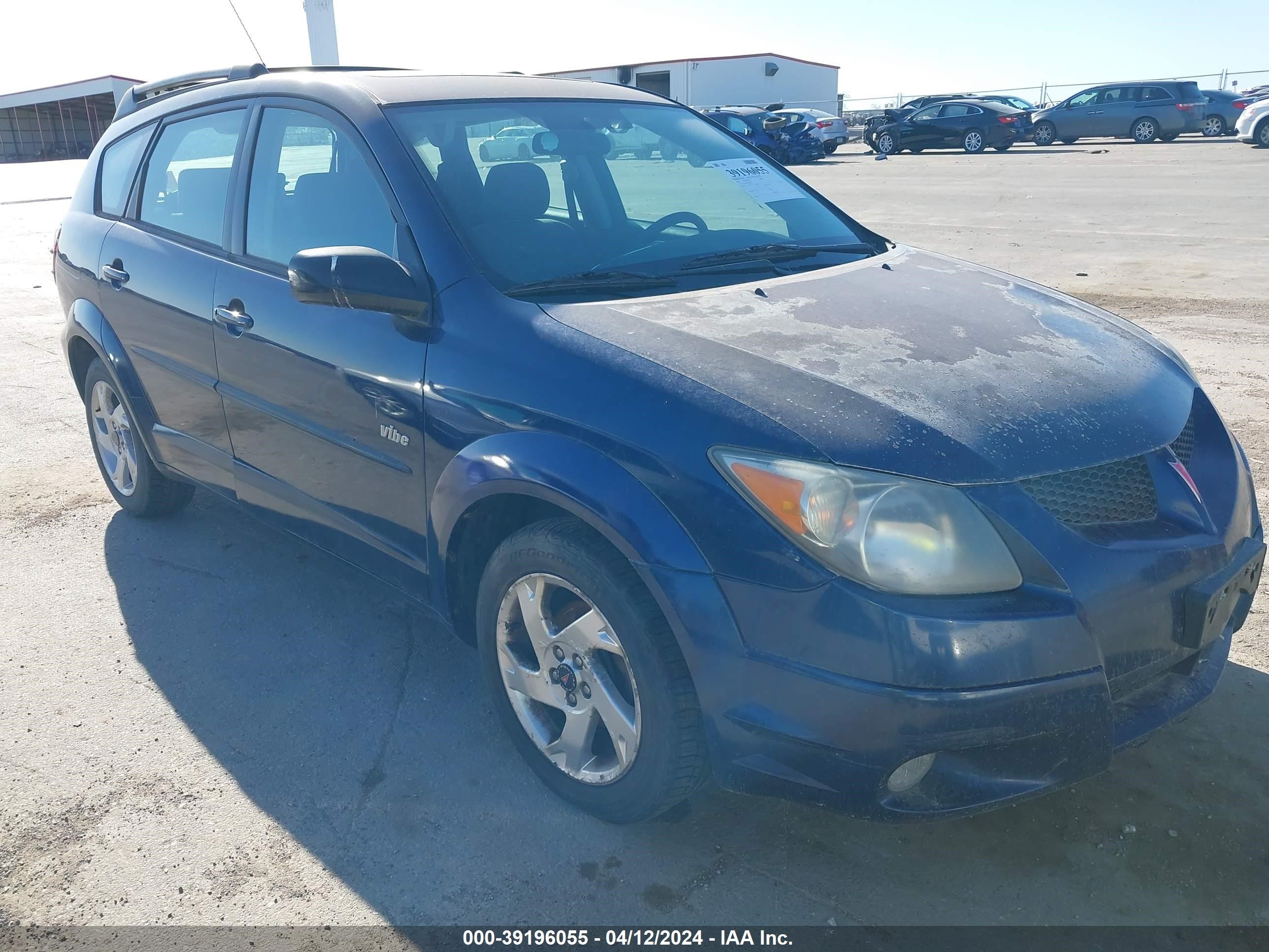 PONTIAC VIBE 2004 5y2sl64814z468341