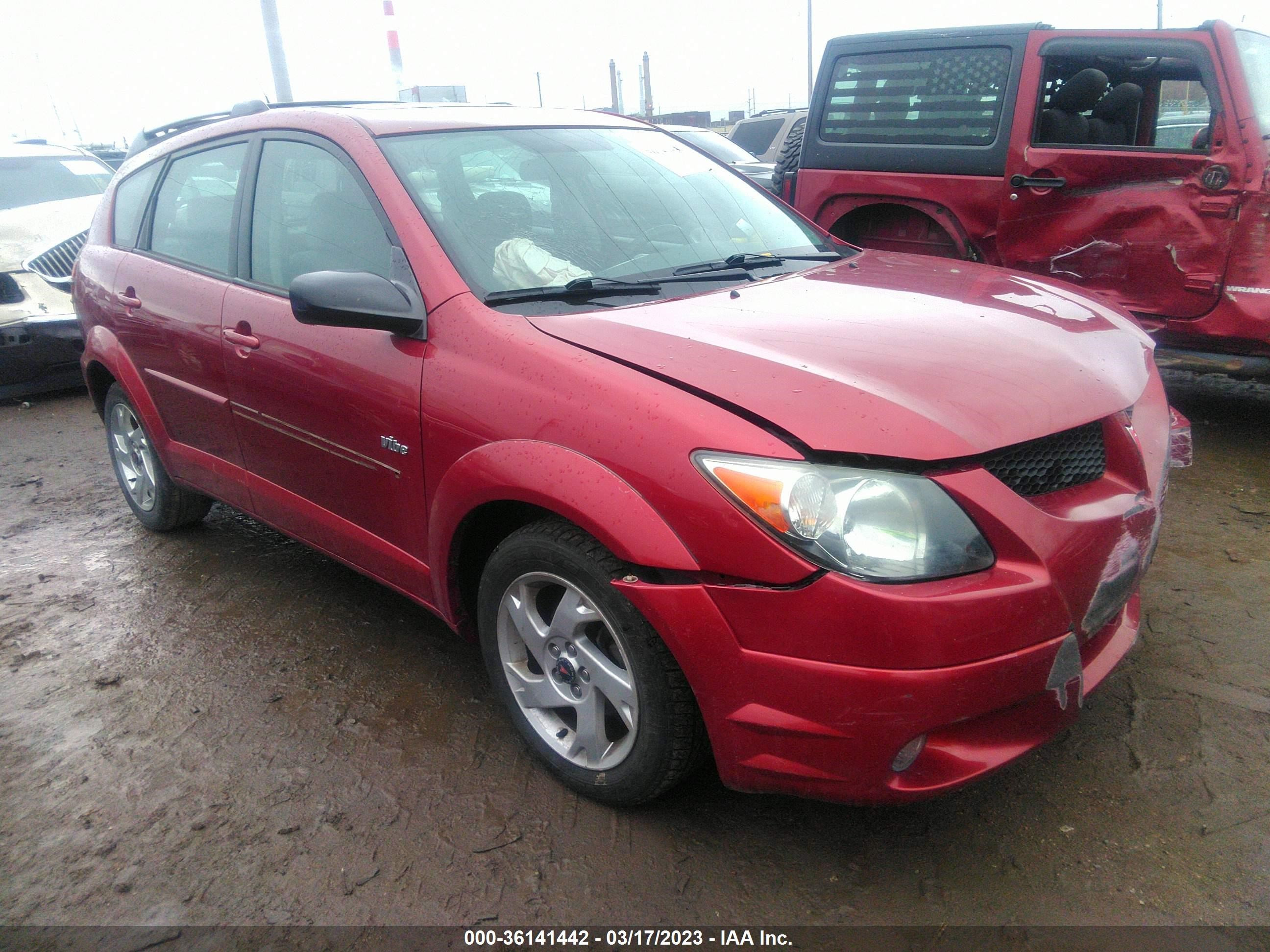 PONTIAC VIBE 2004 5y2sl64834z446938