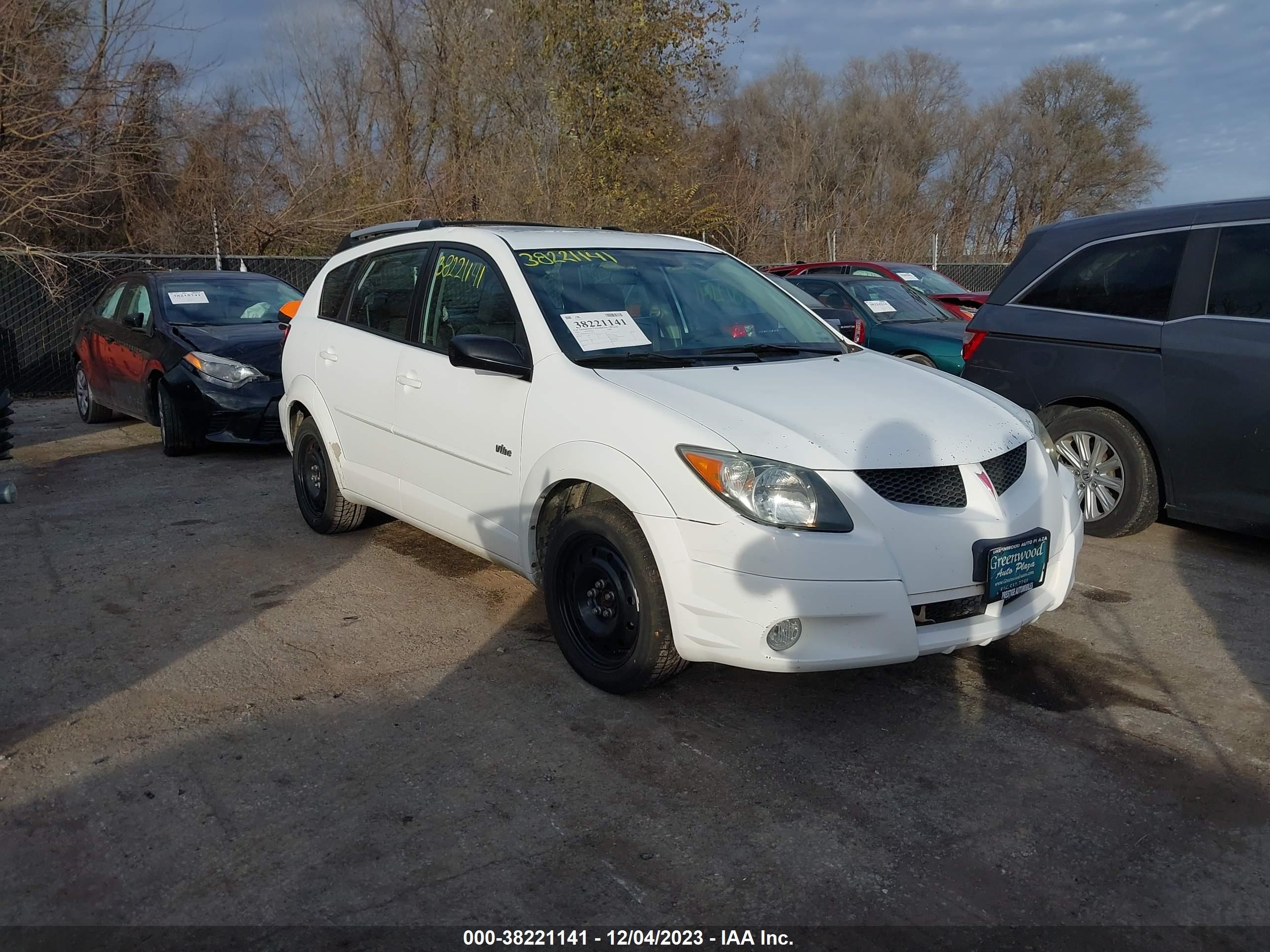 PONTIAC VIBE 2004 5y2sl64884z431951