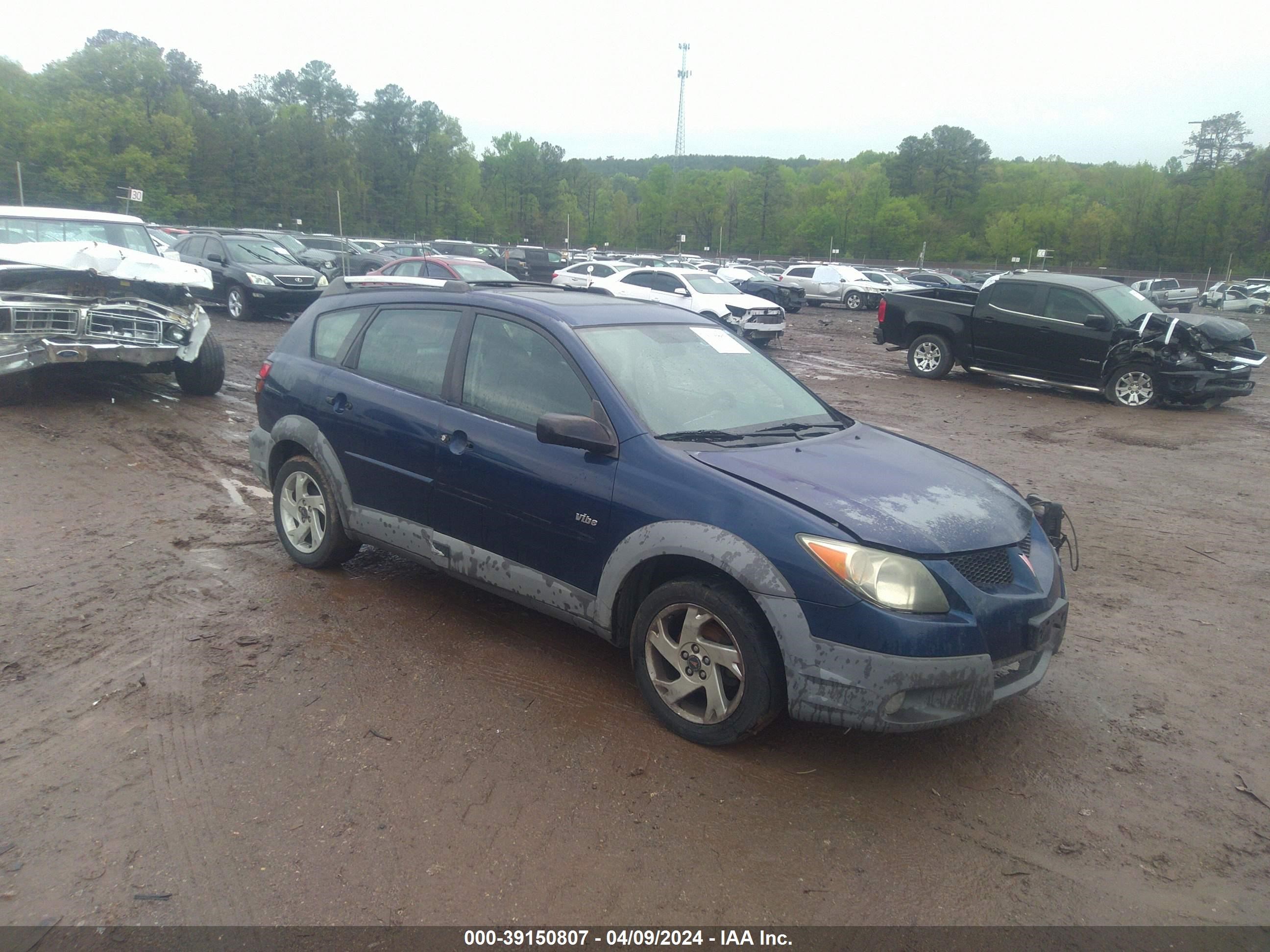 PONTIAC VIBE 2003 5y2sl648x3z409495