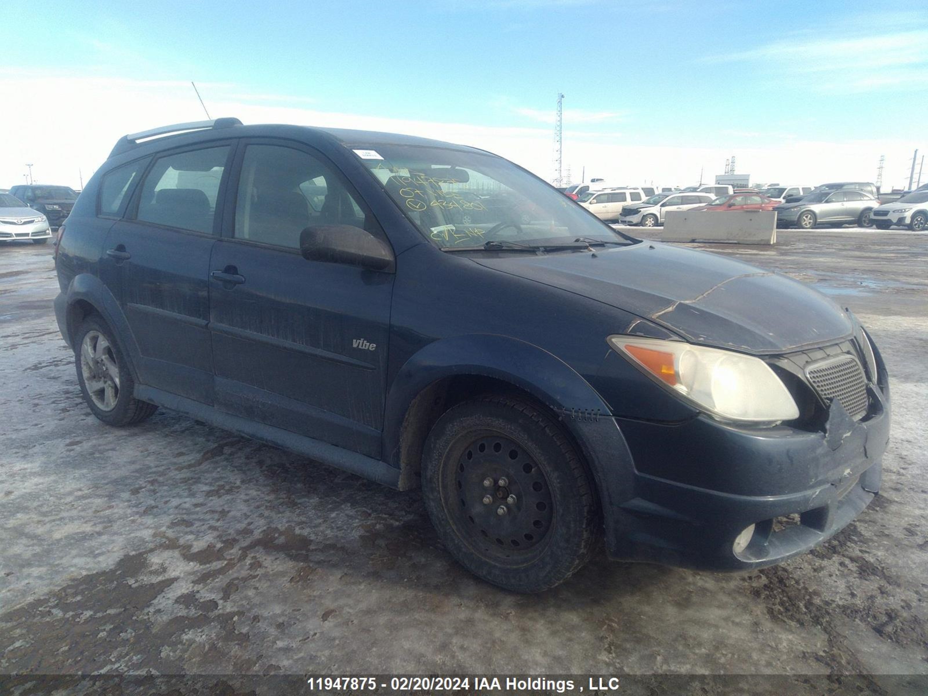 PONTIAC VIBE 2007 5y2sl65807z434801