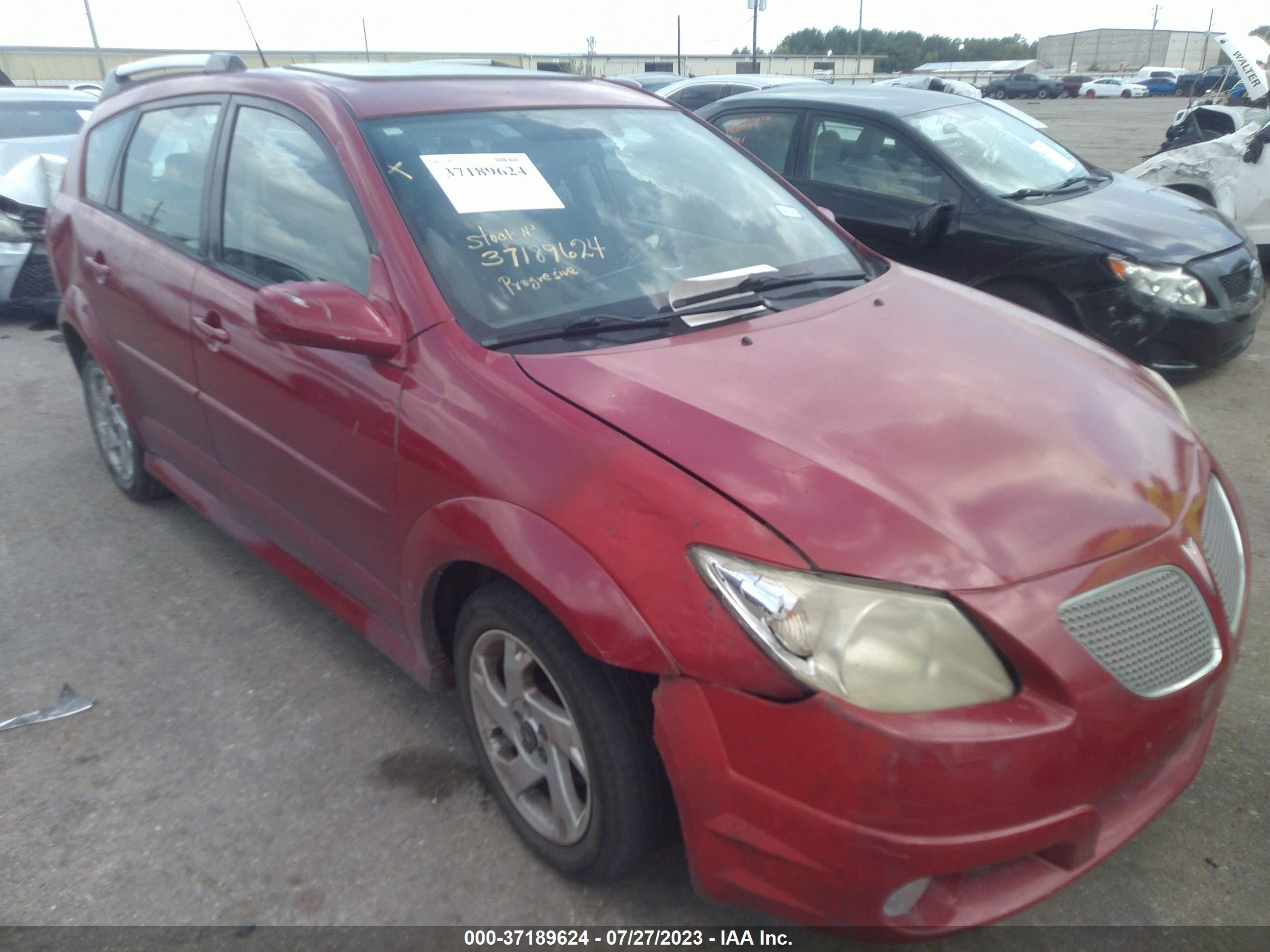 PONTIAC VIBE 2008 5y2sl65808z410788