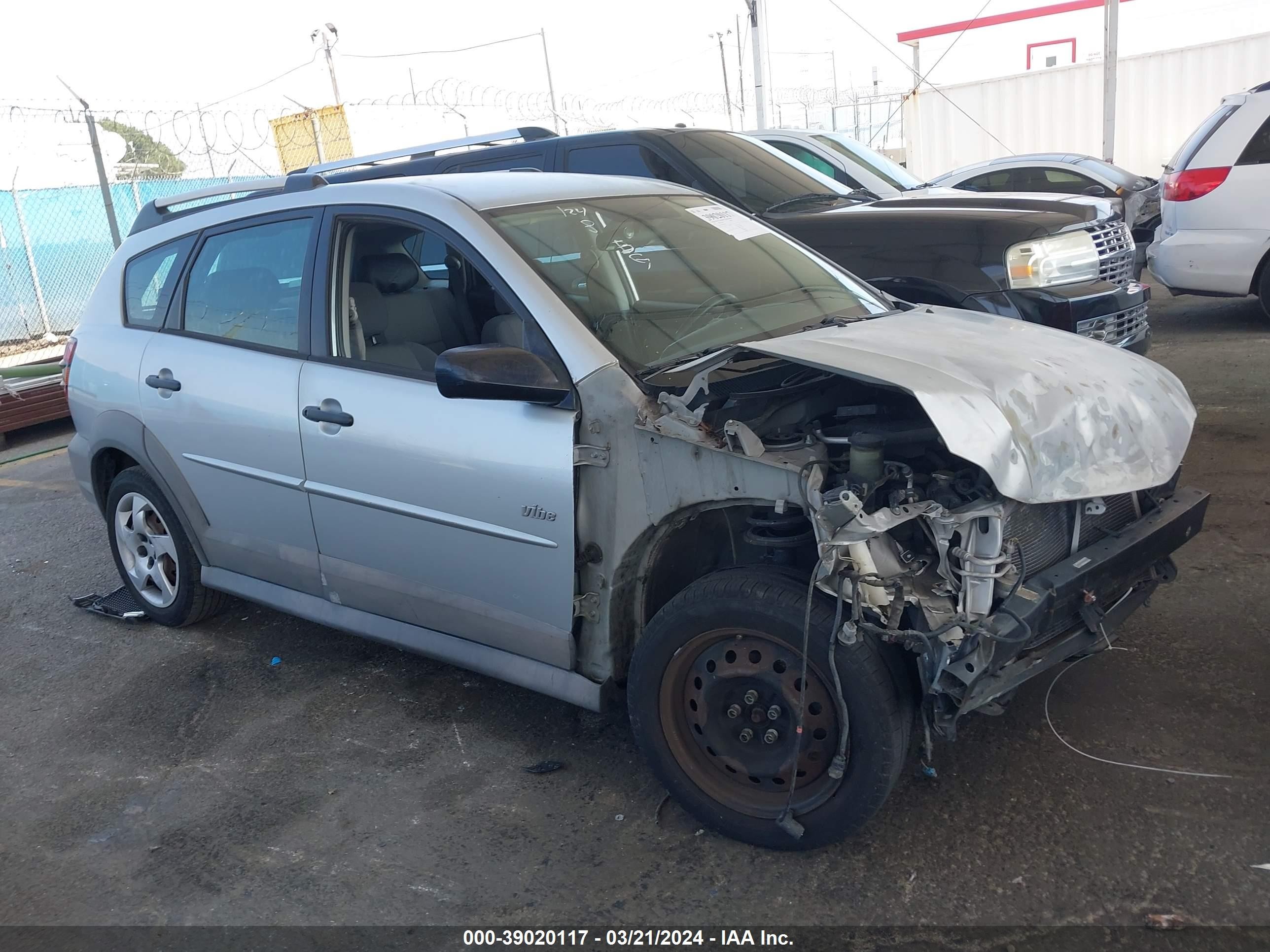 PONTIAC VIBE 2008 5y2sl65808z419166