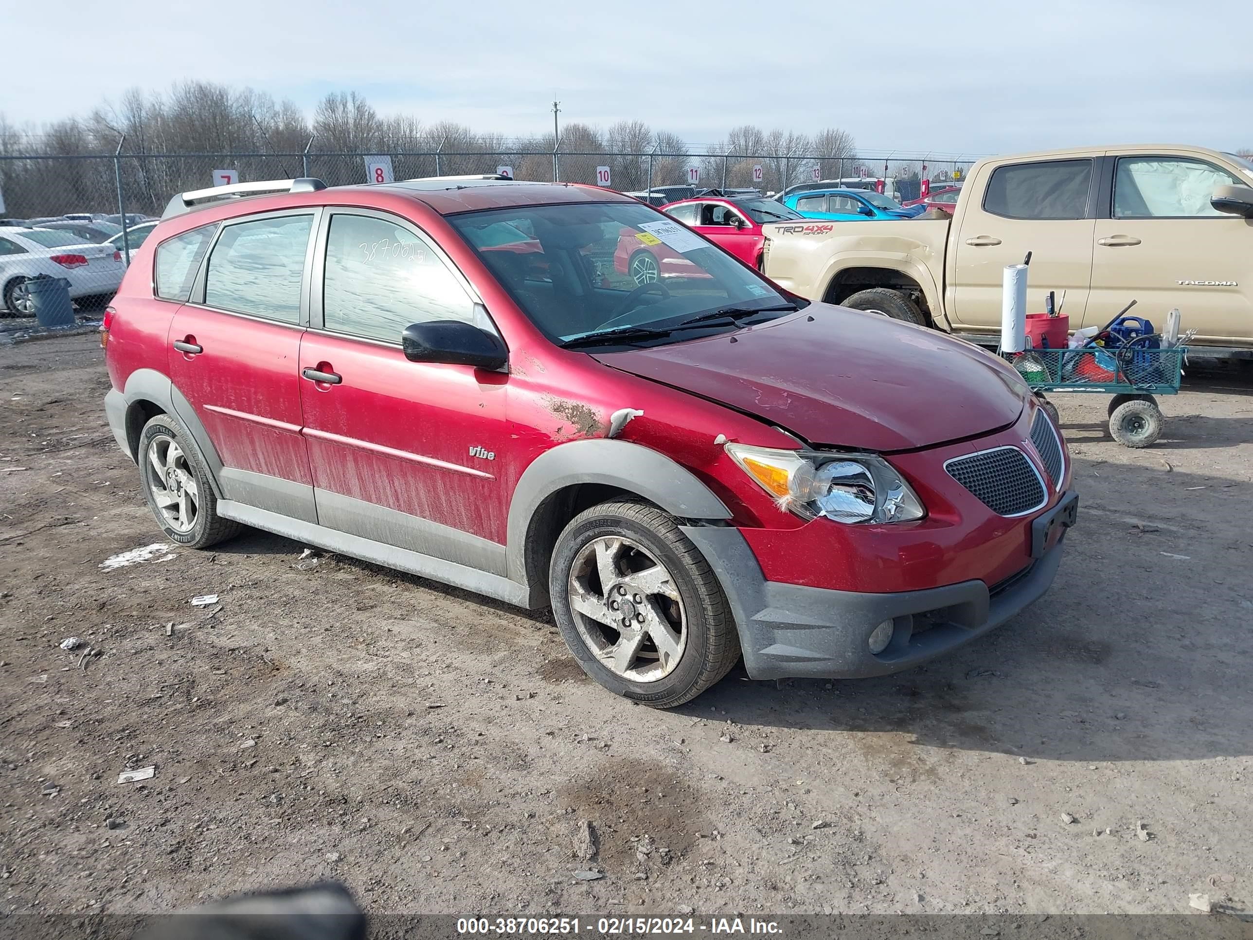 PONTIAC VIBE 2007 5y2sl65817z409454