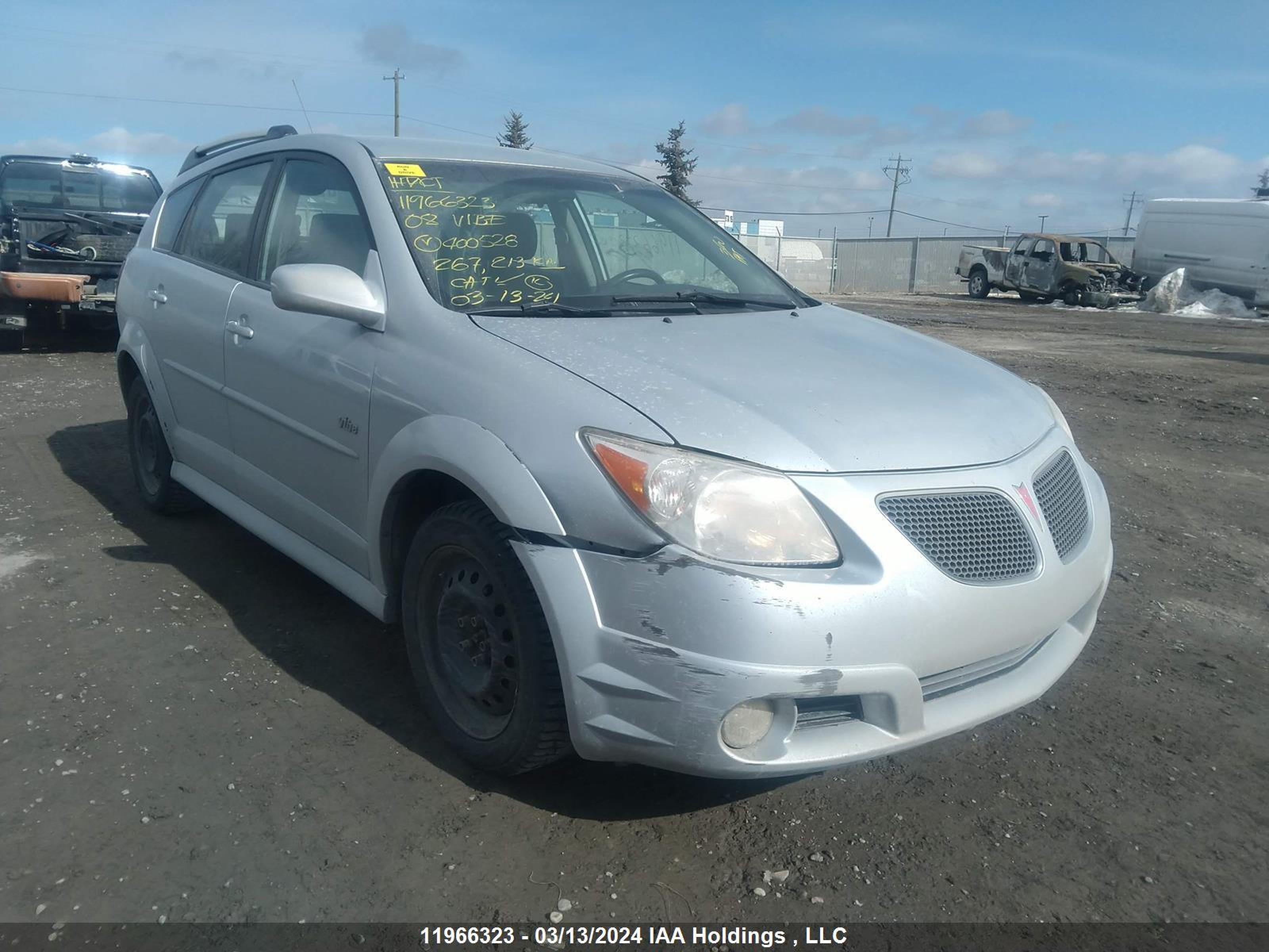 PONTIAC VIBE 2008 5y2sl65818z400528