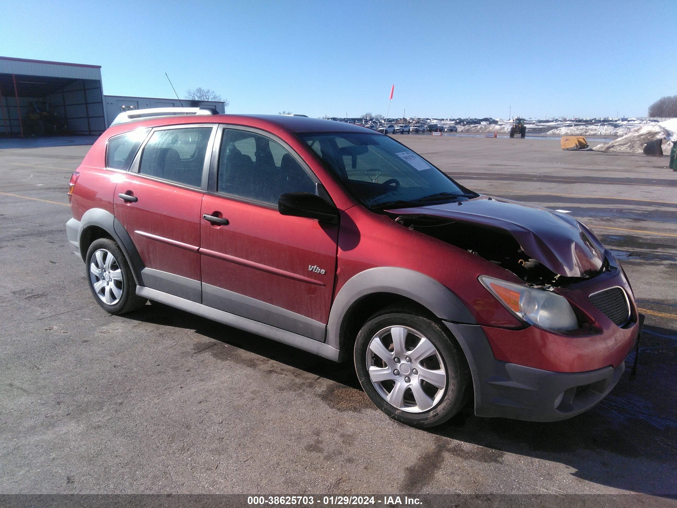 PONTIAC VIBE 2008 5y2sl65818z411948