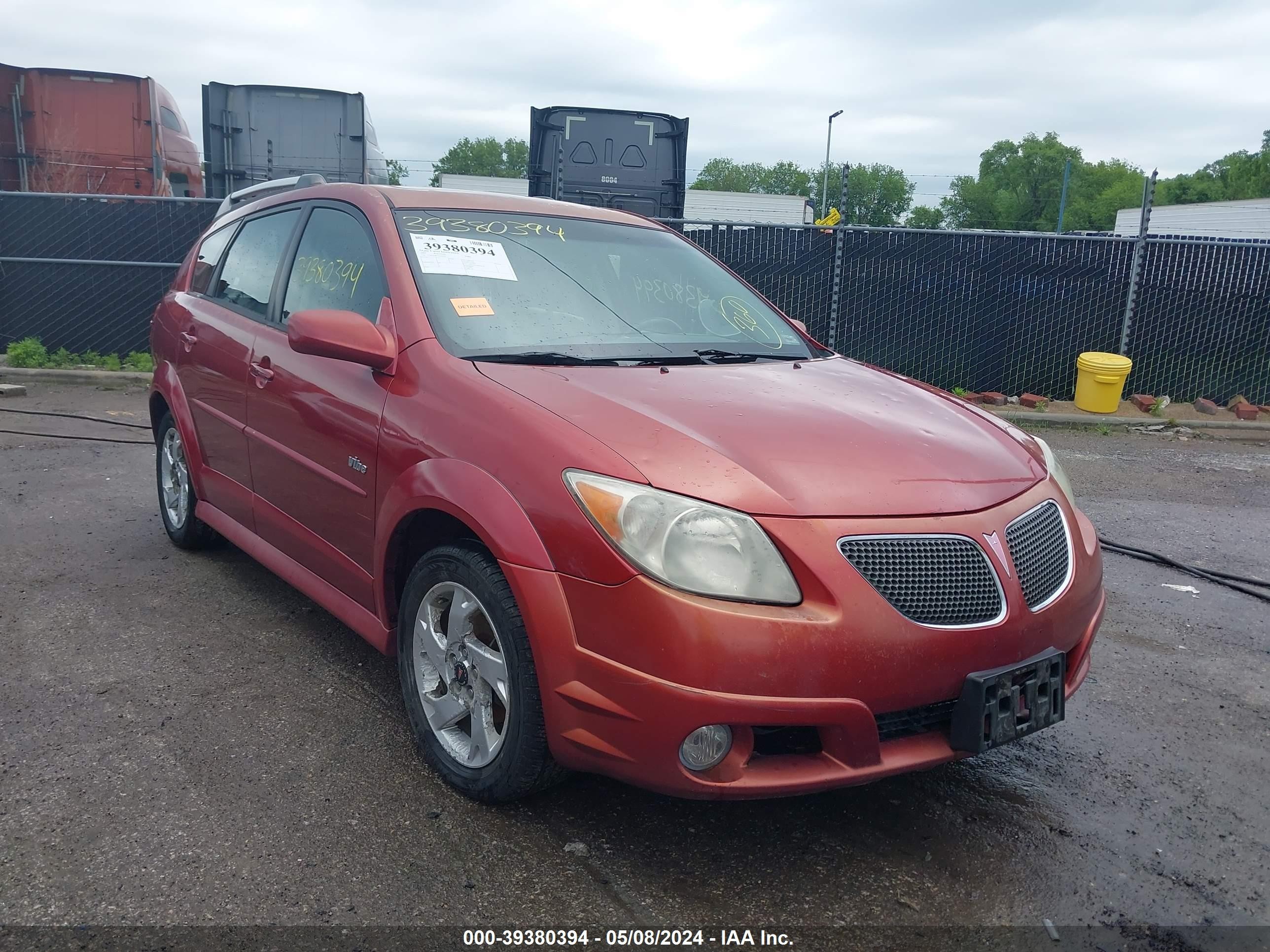 PONTIAC VIBE 2007 5y2sl65827z418390