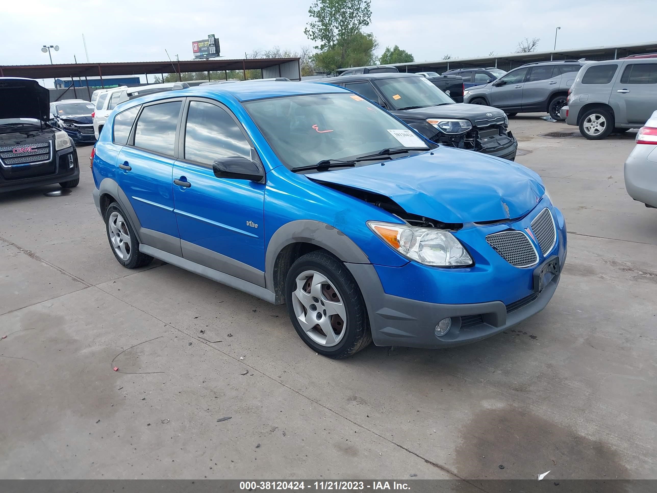 PONTIAC VIBE 2007 5y2sl65827z424531