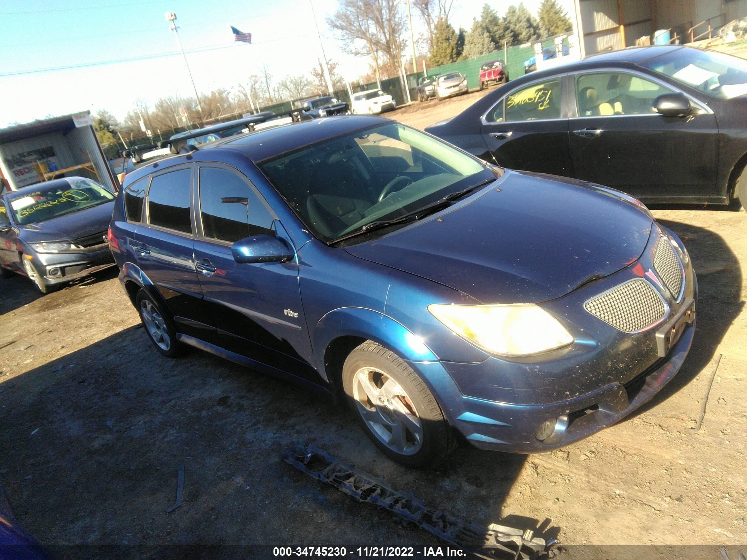 PONTIAC VIBE 2008 5y2sl65828z411506