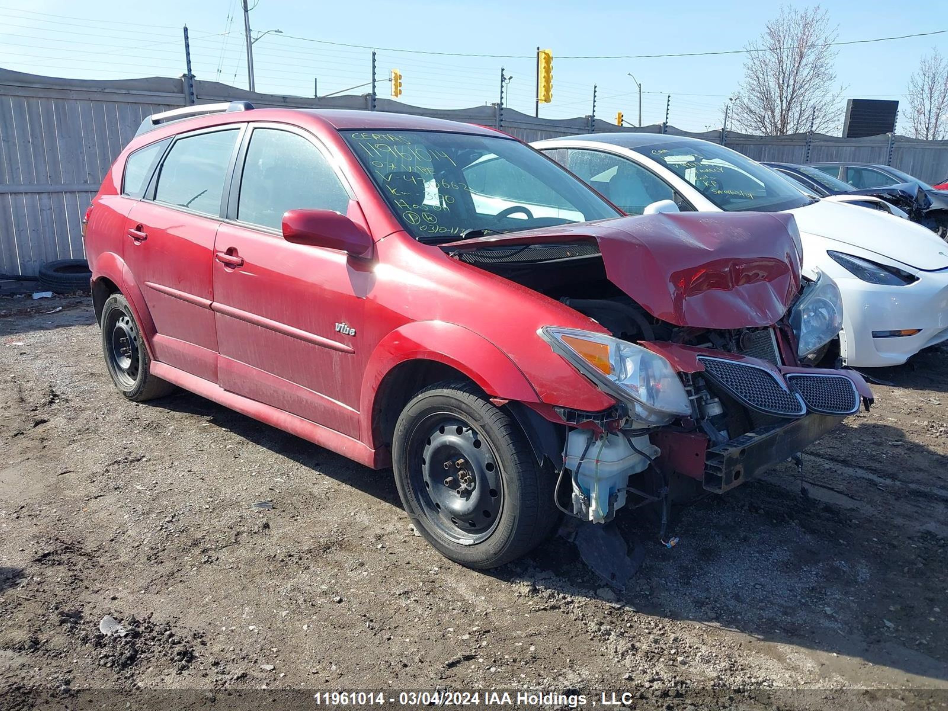 PONTIAC VIBE 2007 5y2sl65837z430662