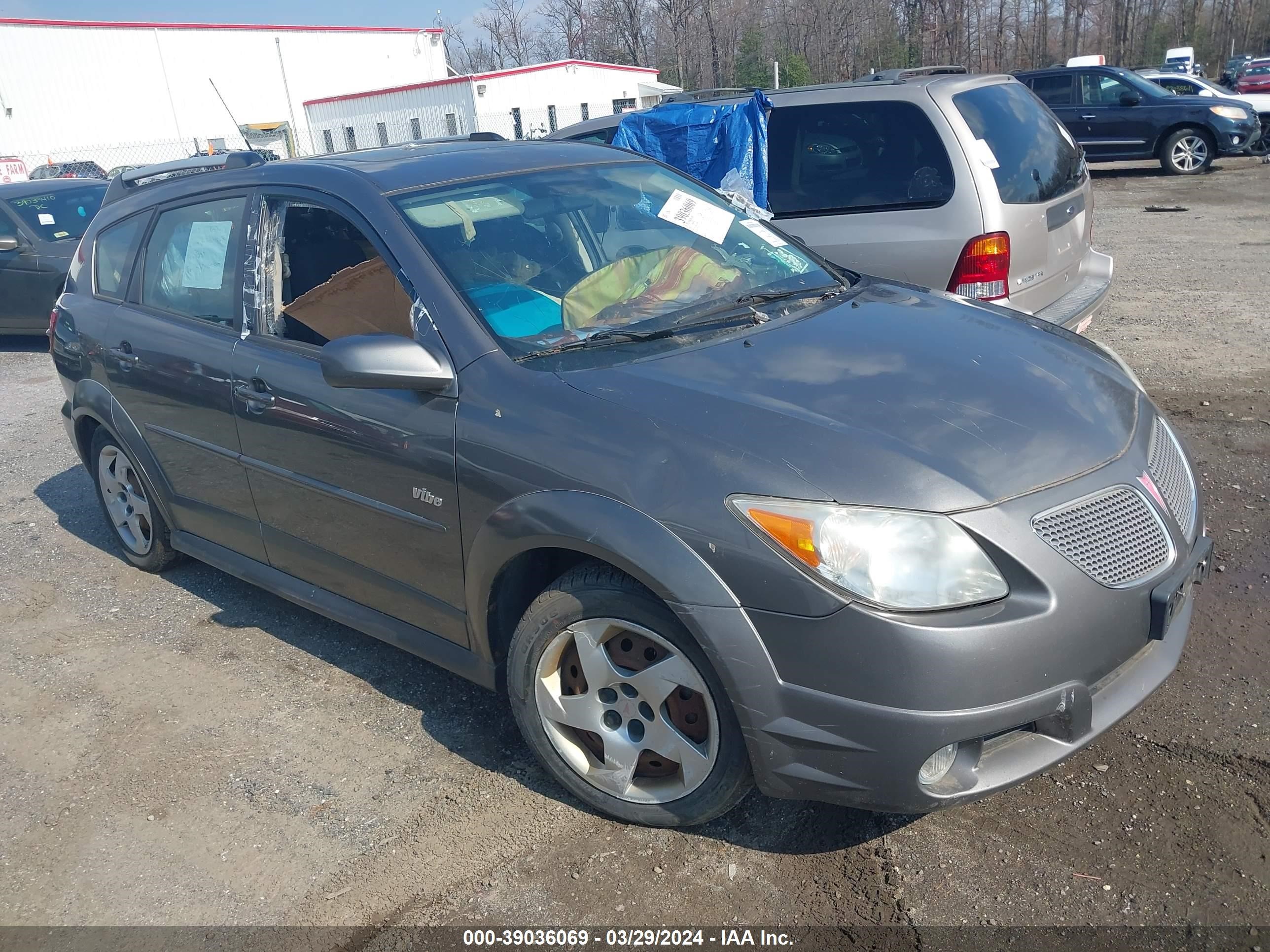 PONTIAC VIBE 2008 5y2sl65858z400564