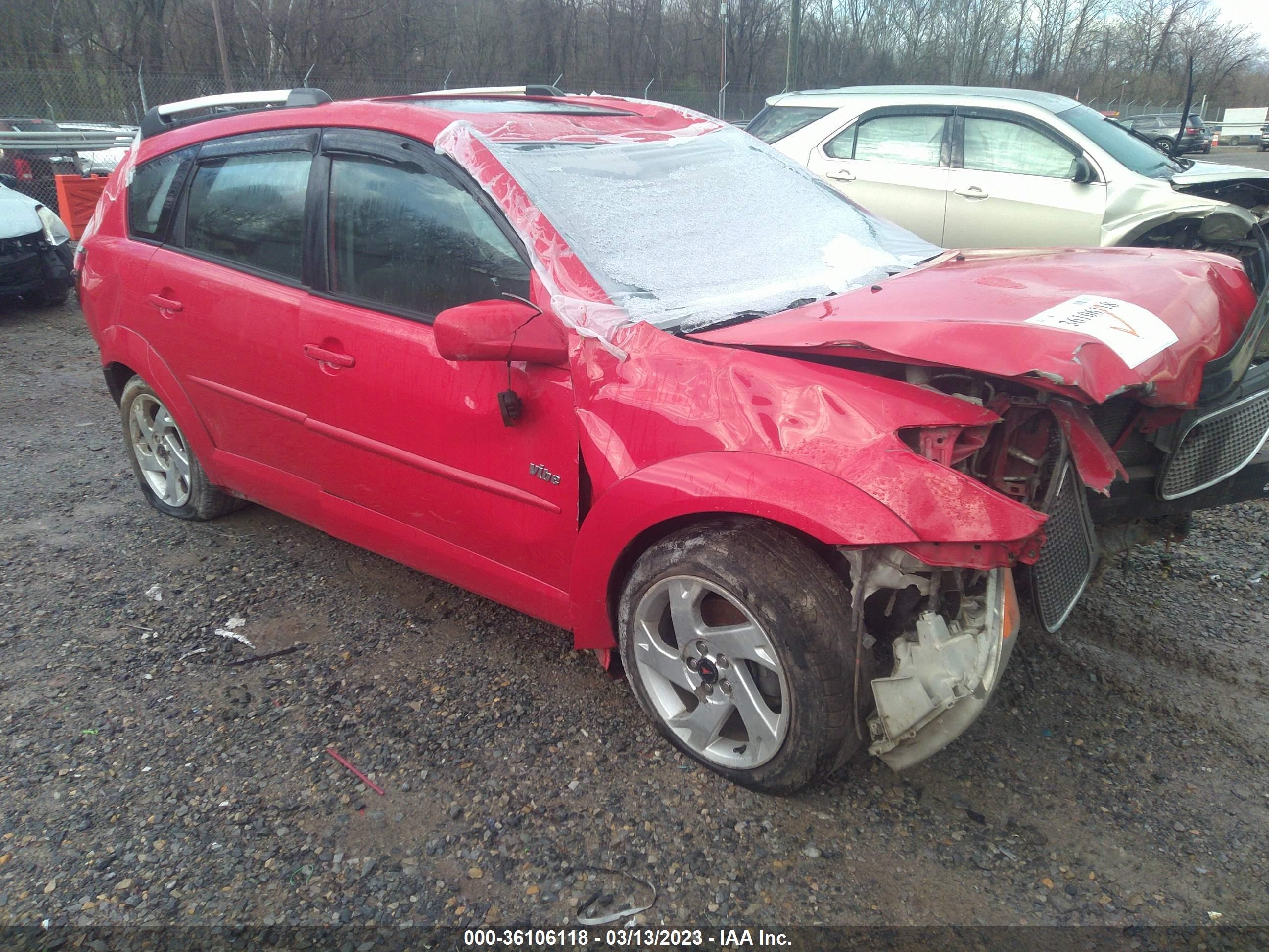 PONTIAC VIBE 2006 5y2sl65866z451133