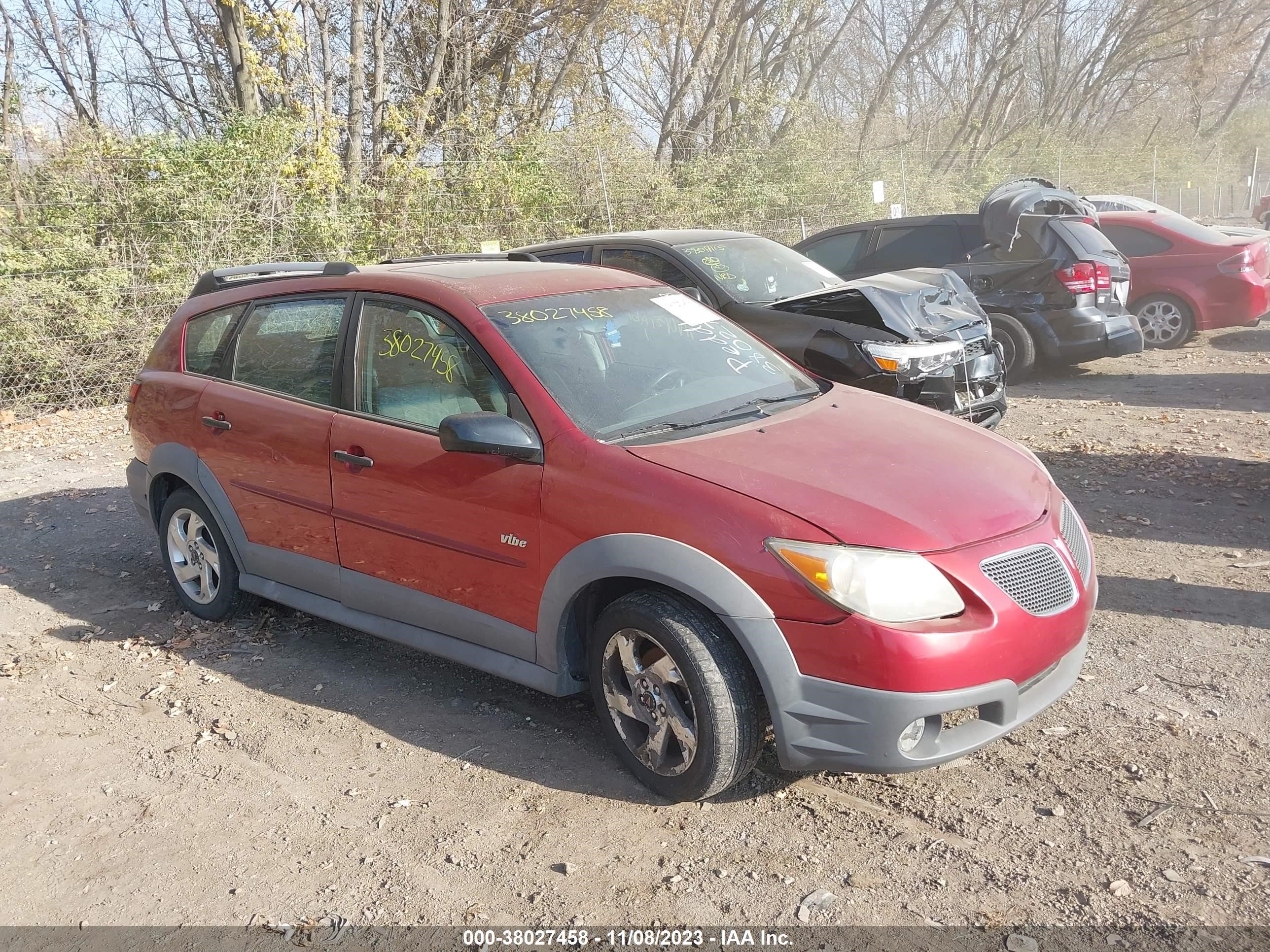 PONTIAC VIBE 2008 5y2sl65868z419348