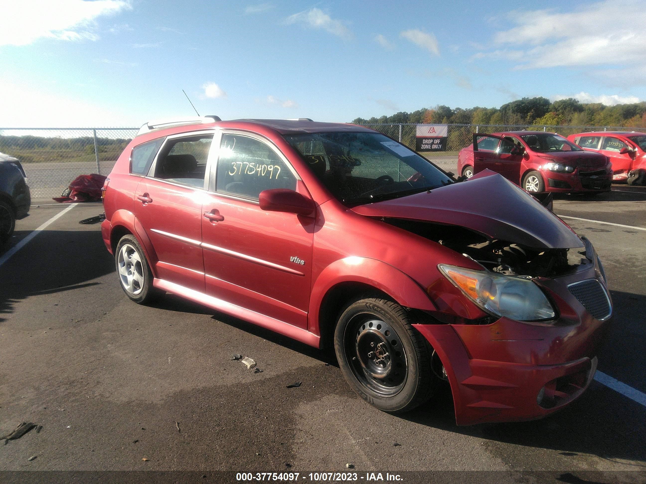 PONTIAC VIBE 2008 5y2sl65868z422623