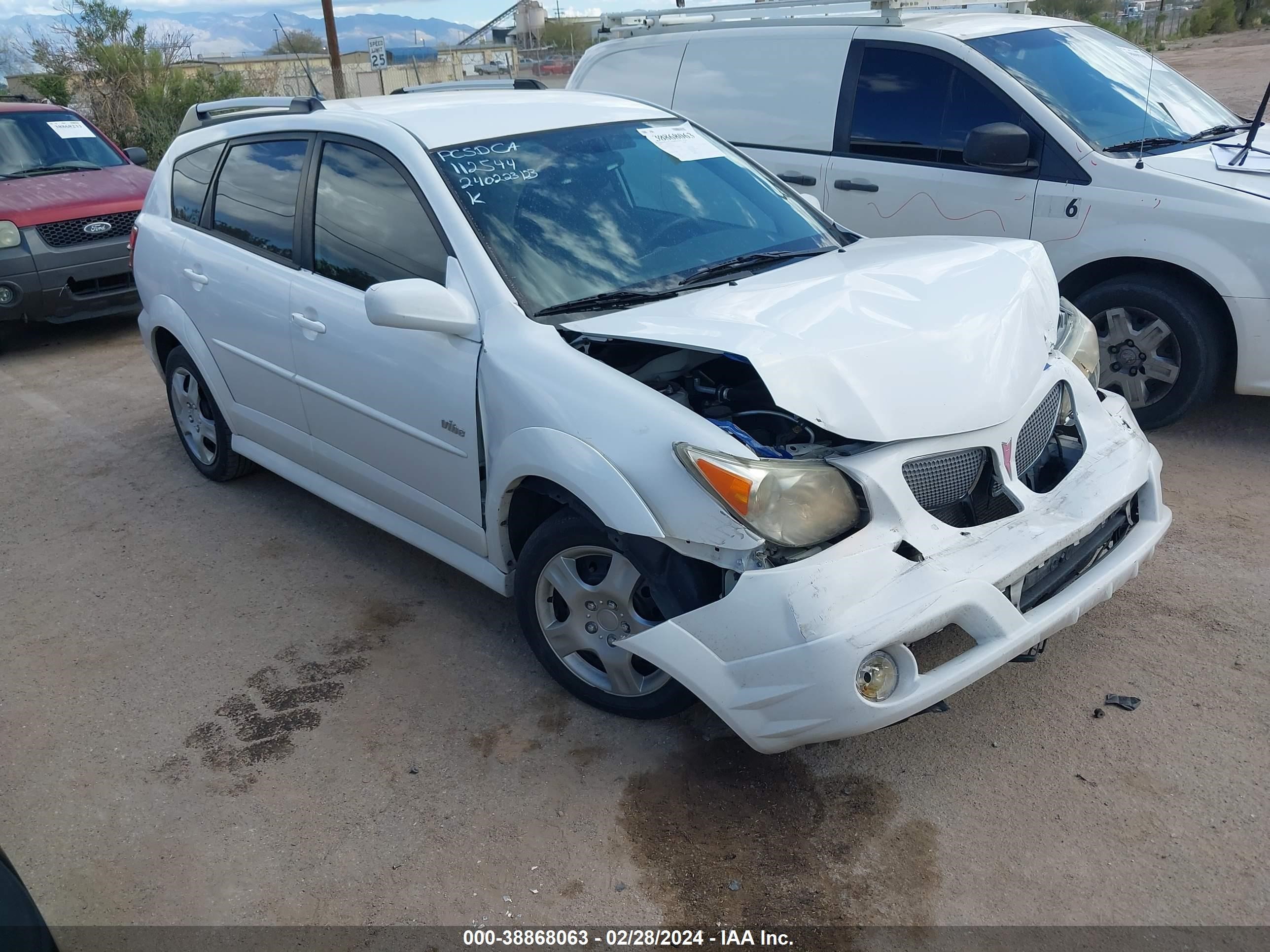 PONTIAC VIBE 2007 5y2sl65877z425965