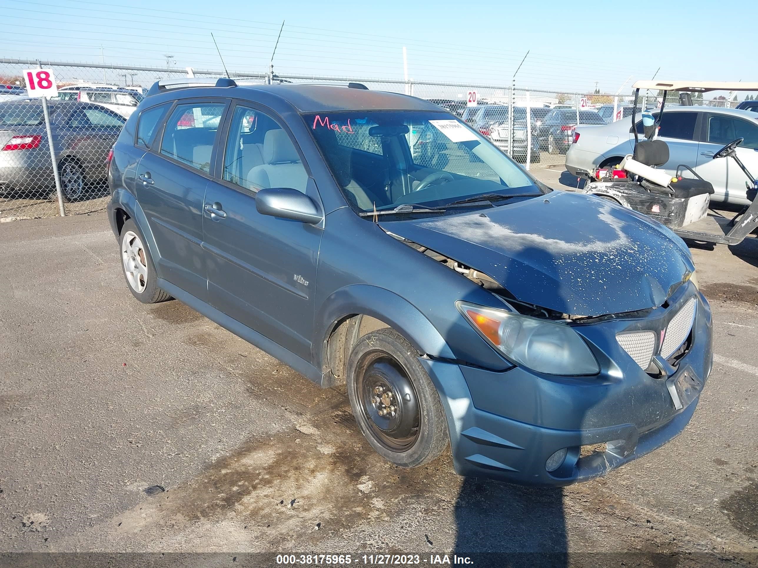 PONTIAC VIBE 2006 5y2sl65886z418070