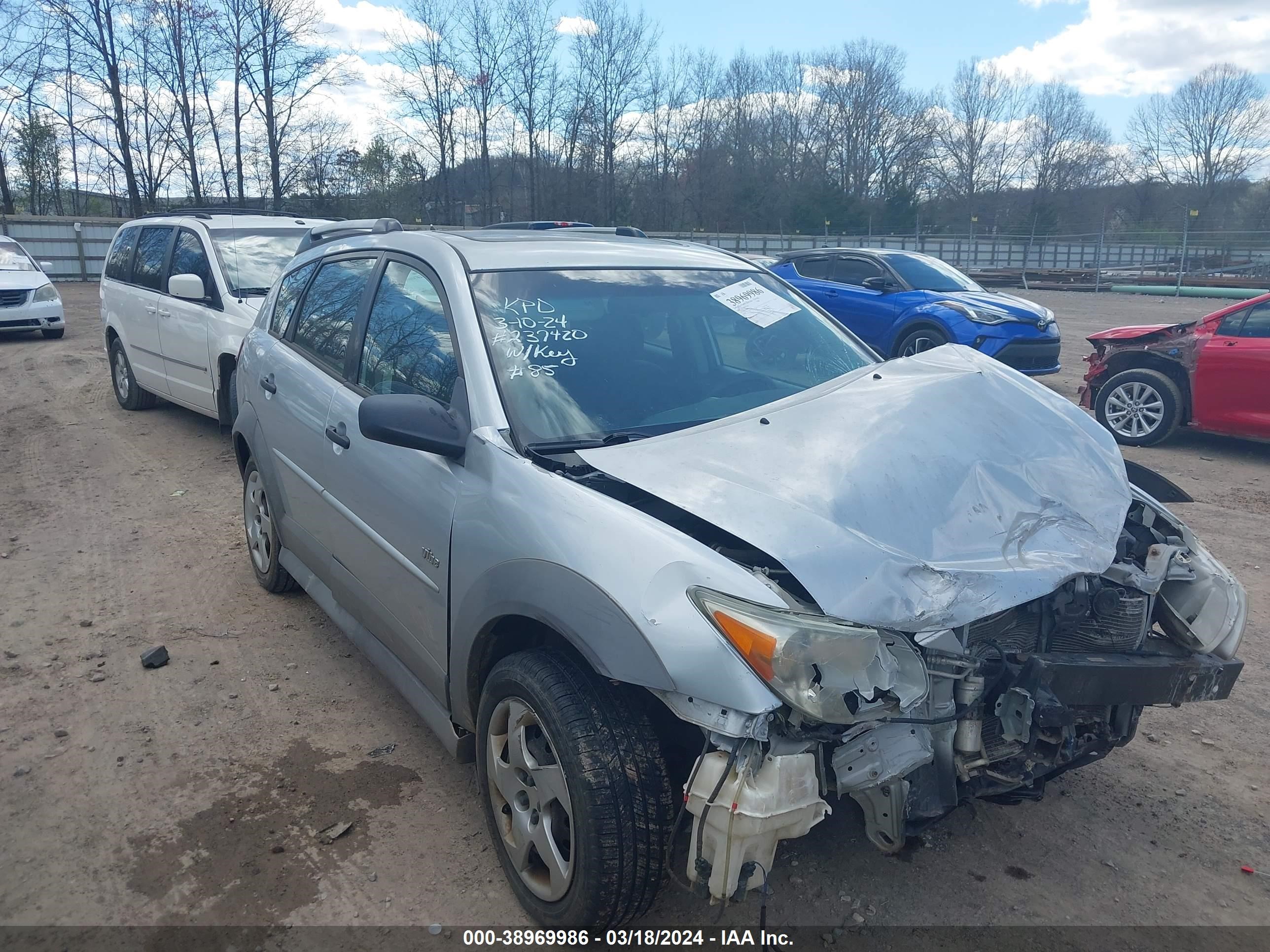 PONTIAC VIBE 2006 5y2sl65896z416456