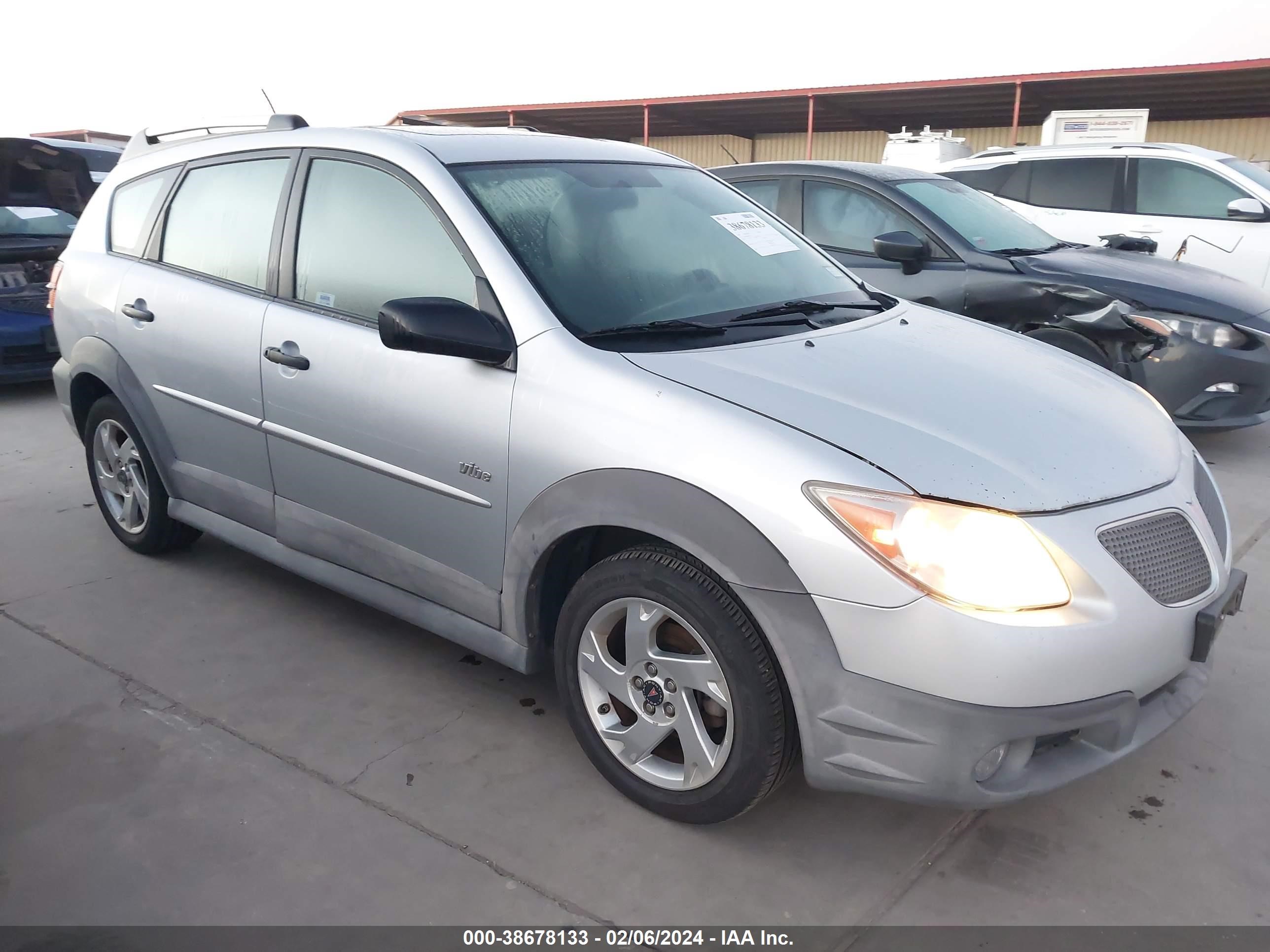 PONTIAC VIBE 2008 5y2sl65898z407596