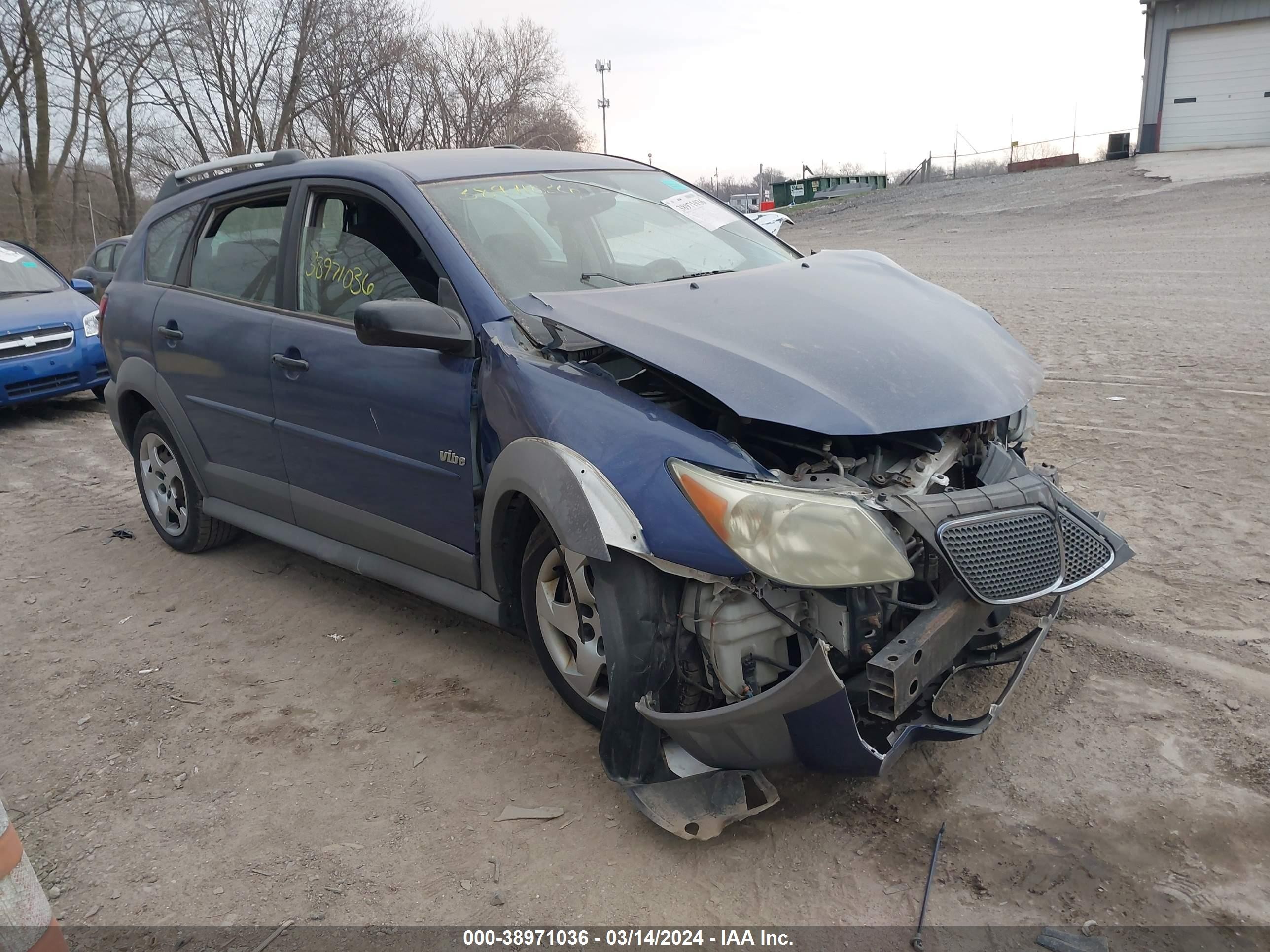 PONTIAC VIBE 2006 5y2sl658x6z409354