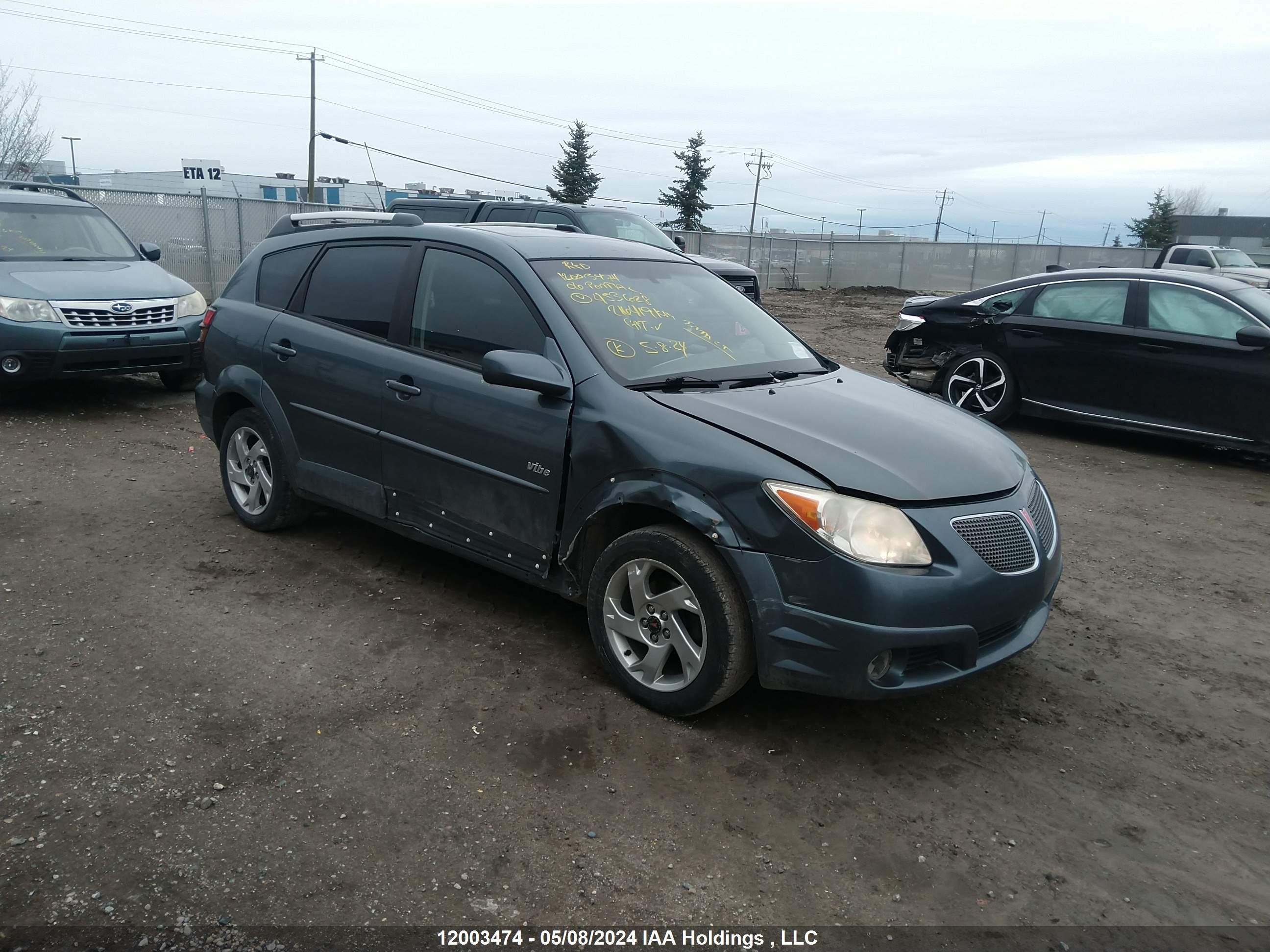 PONTIAC VIBE 2006 5y2sl658x6z453628