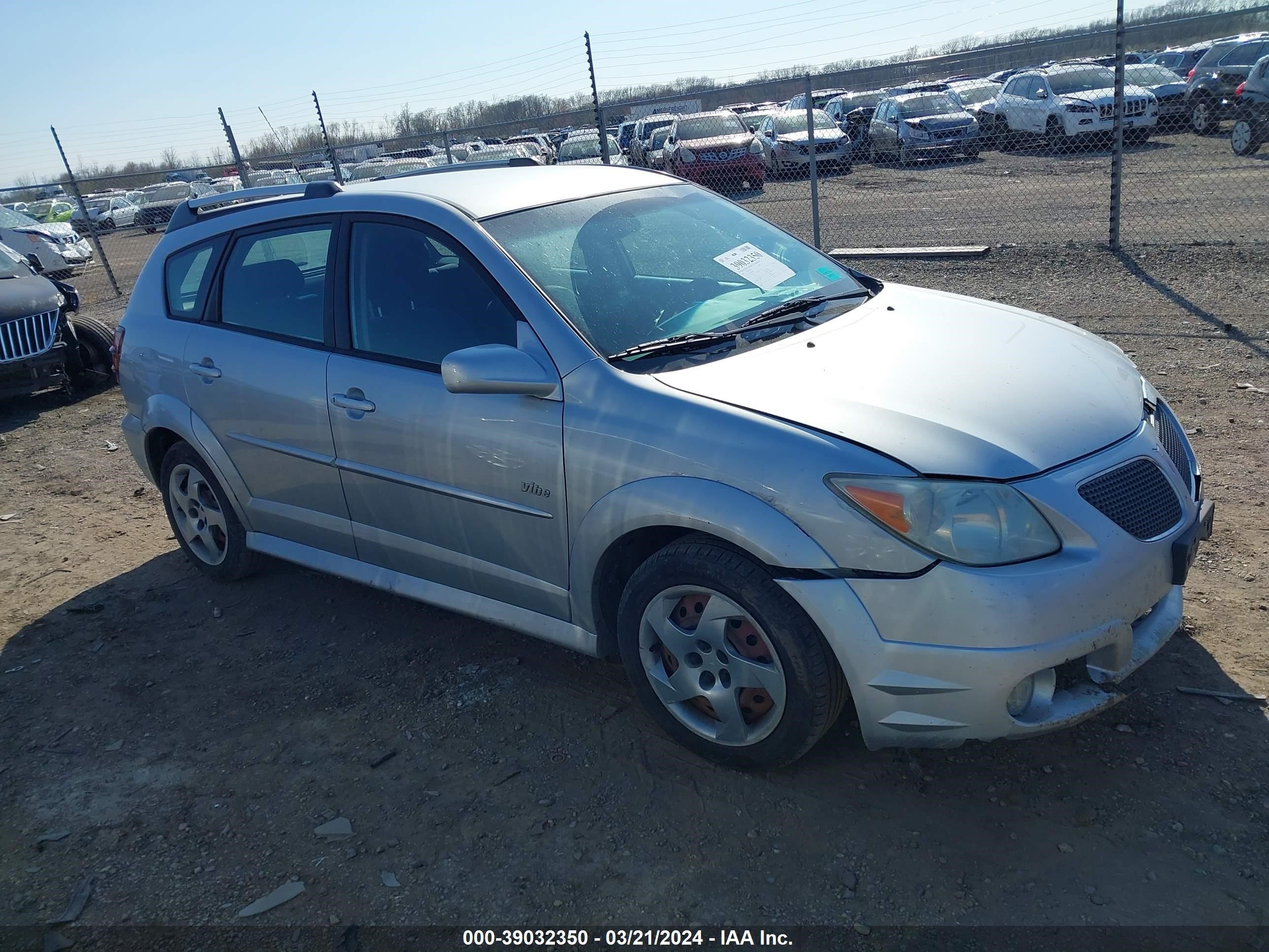 PONTIAC VIBE 2006 5y2sl658x6z464435