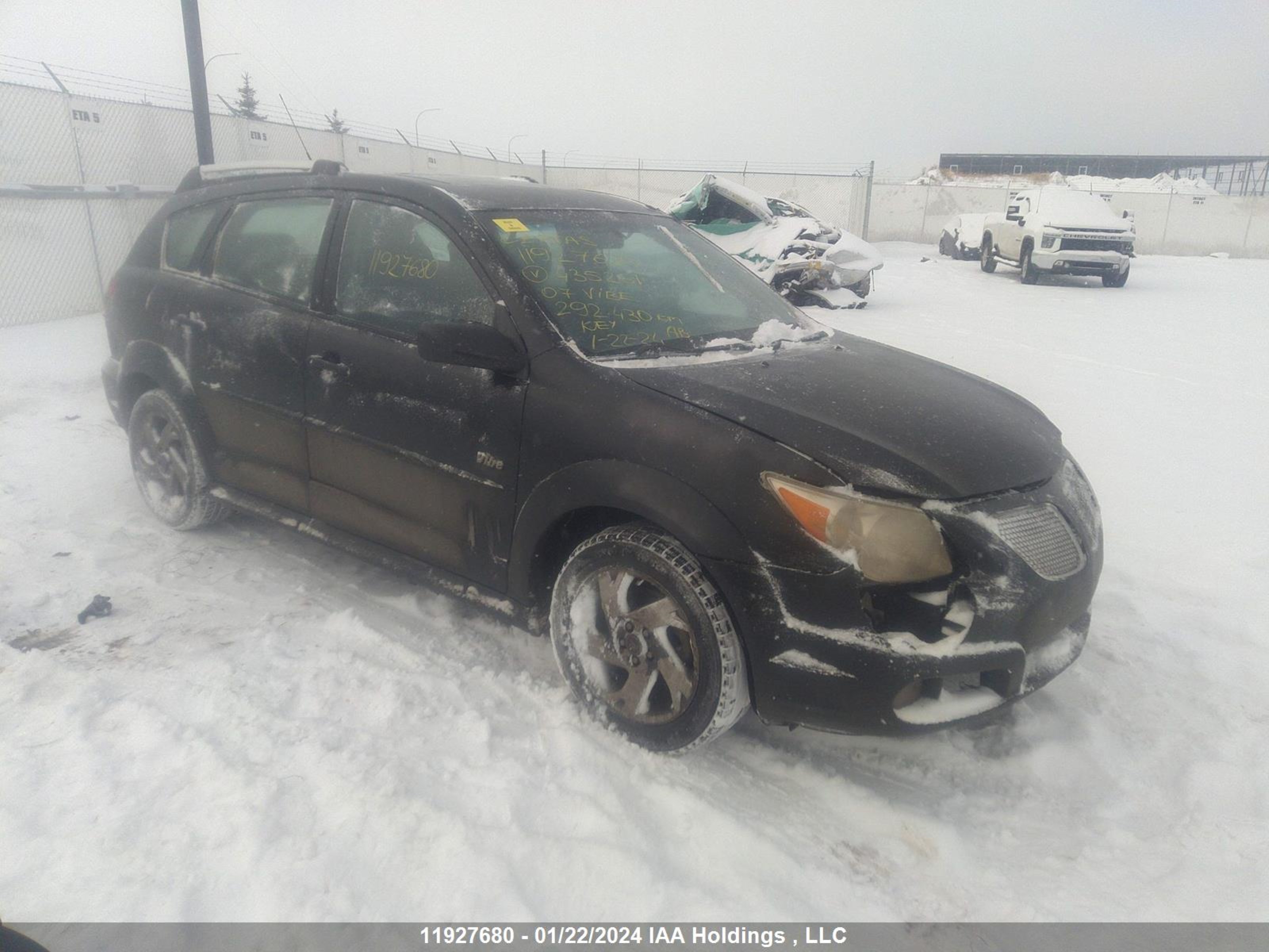 PONTIAC VIBE 2007 5y2sl658x7z435261